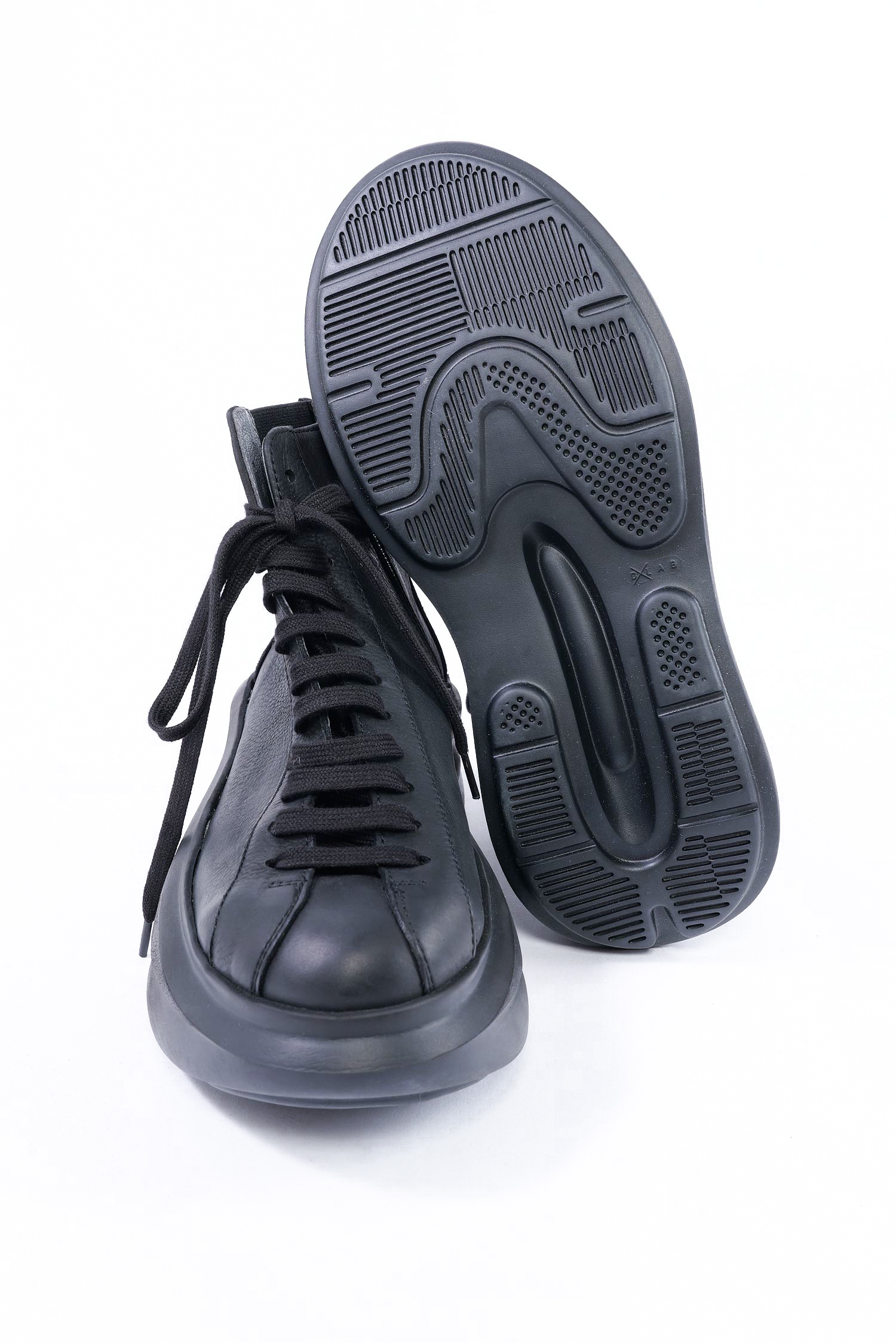 Leather boots - black - 7322