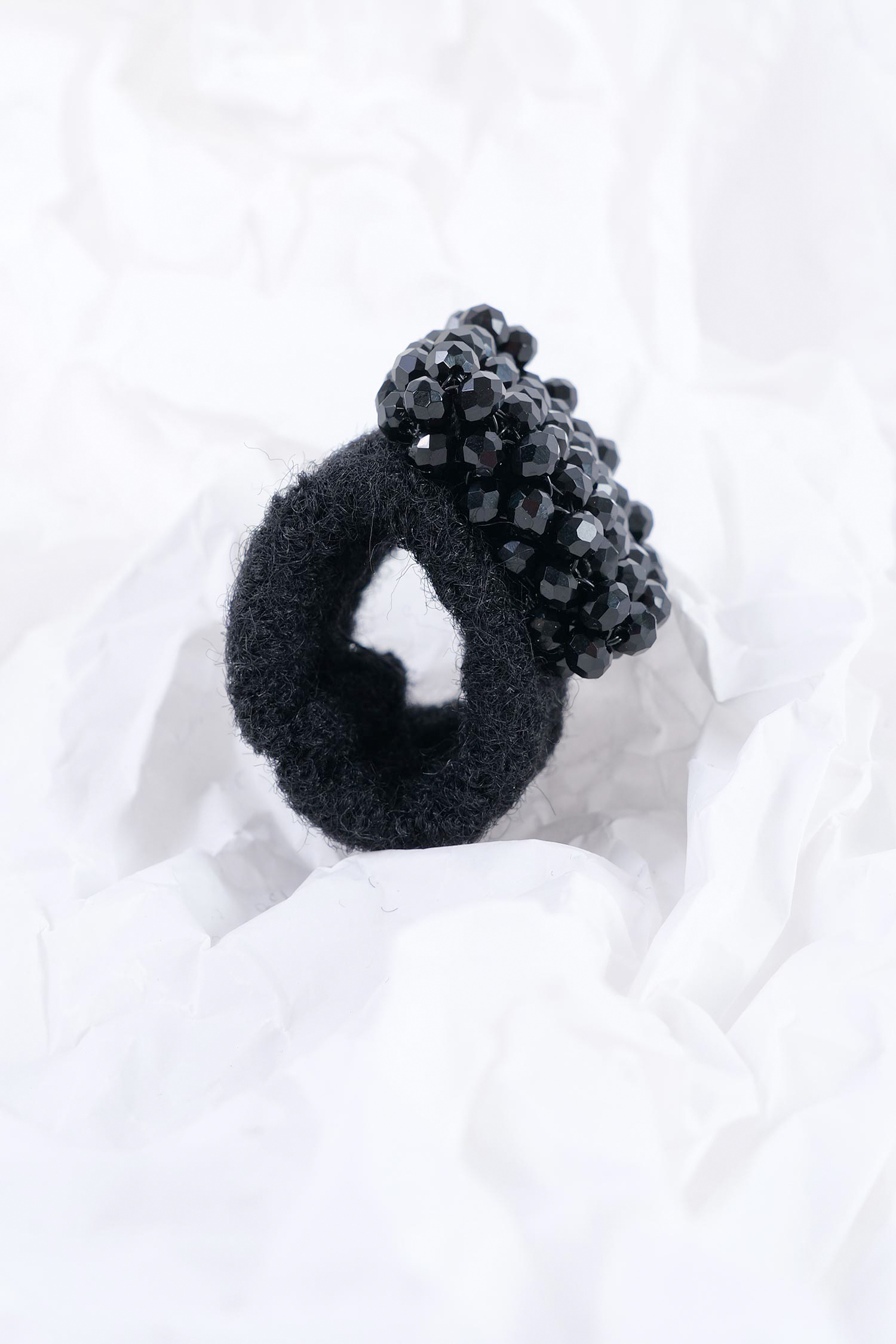 Square ring - black - 1807