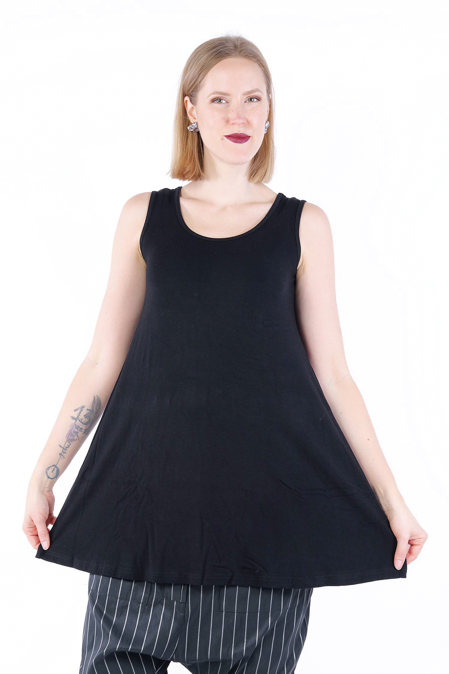 A-Linien Top - Schwarz - 2604