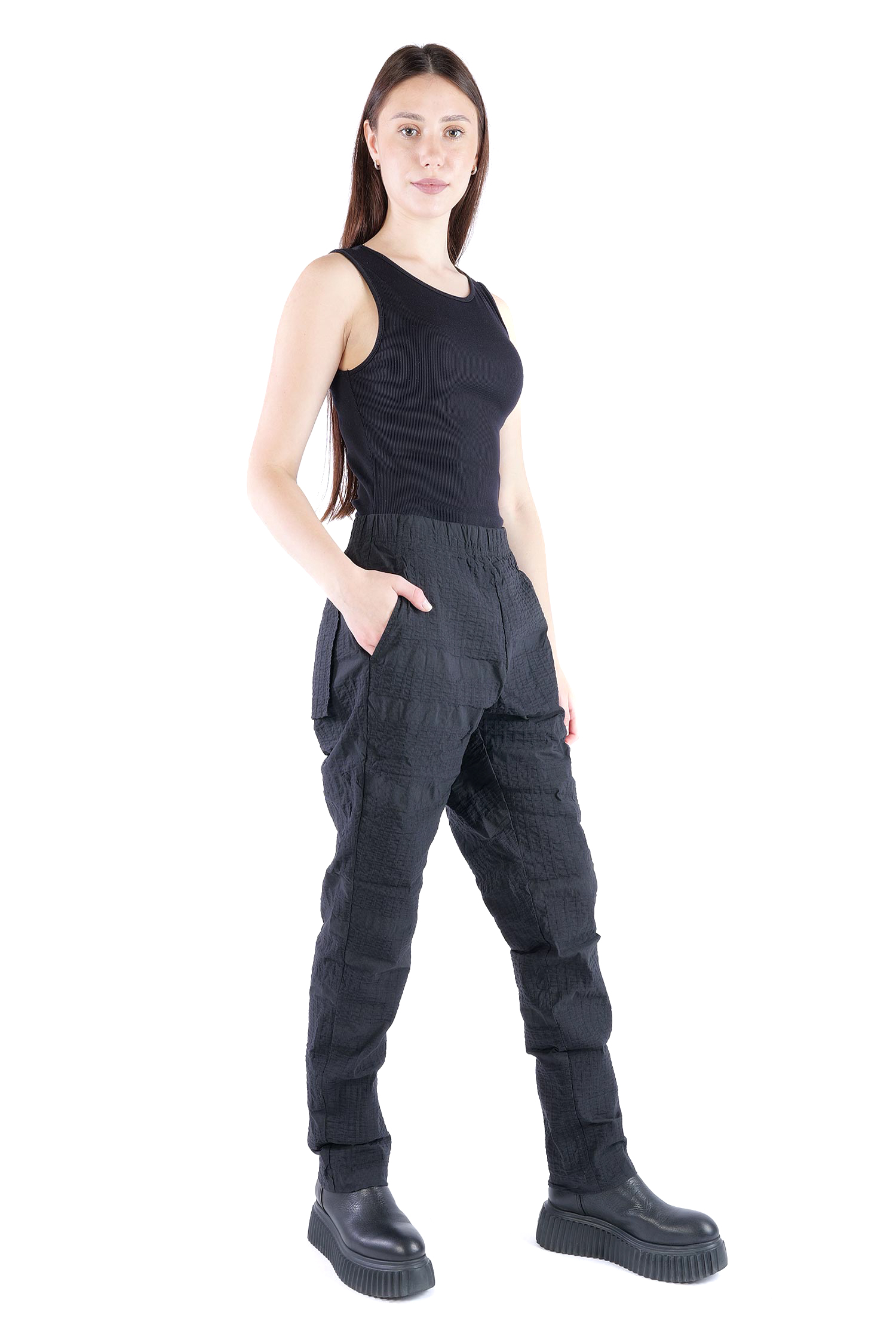 Legere Hose - Schwarz - 2262240113