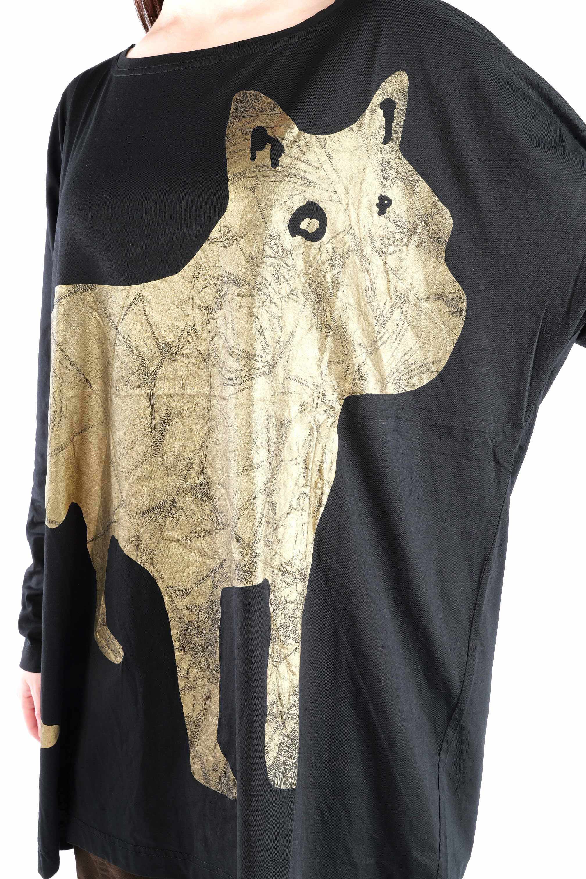 Oversize Pullover - Black print - 2261300907