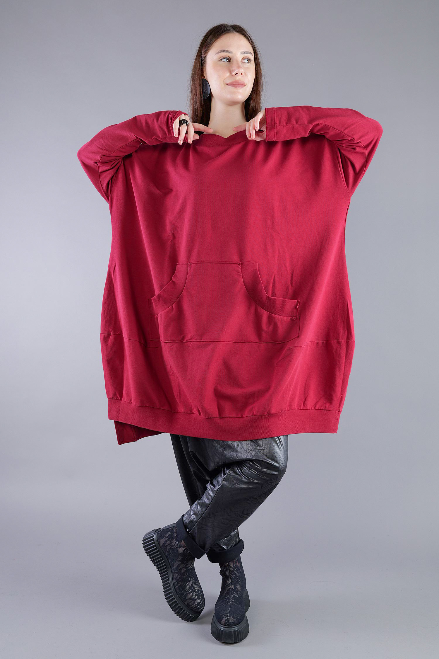 Sweattunika - Lava - 2263250907