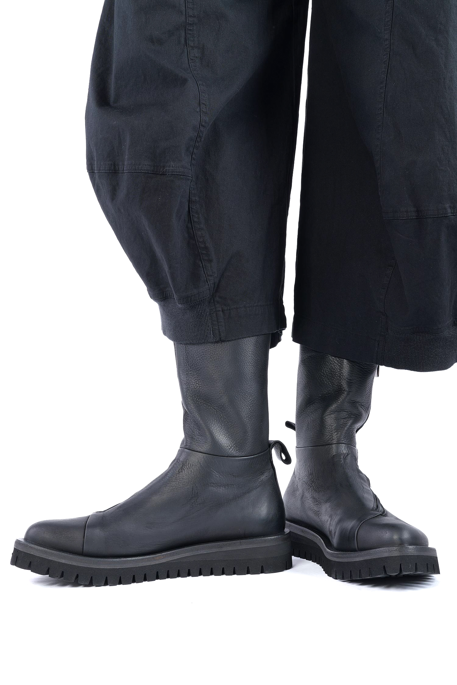 Leather boots - Black - 10781