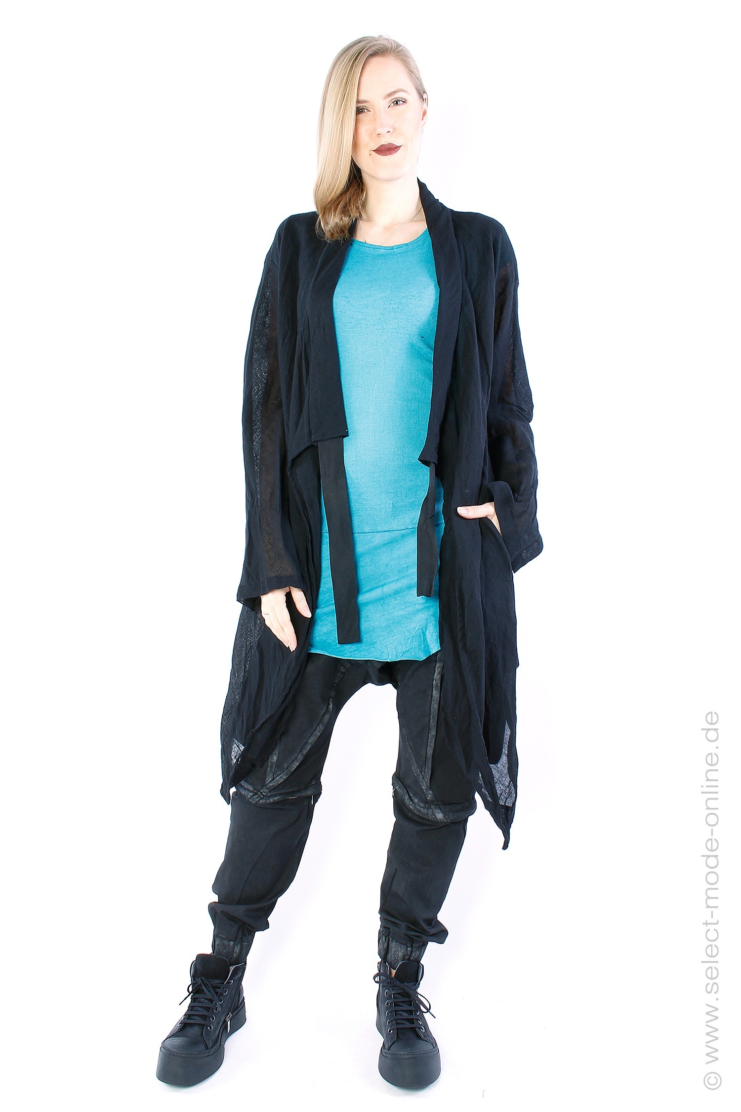 Strick Cardigan - schwarz - Felicity