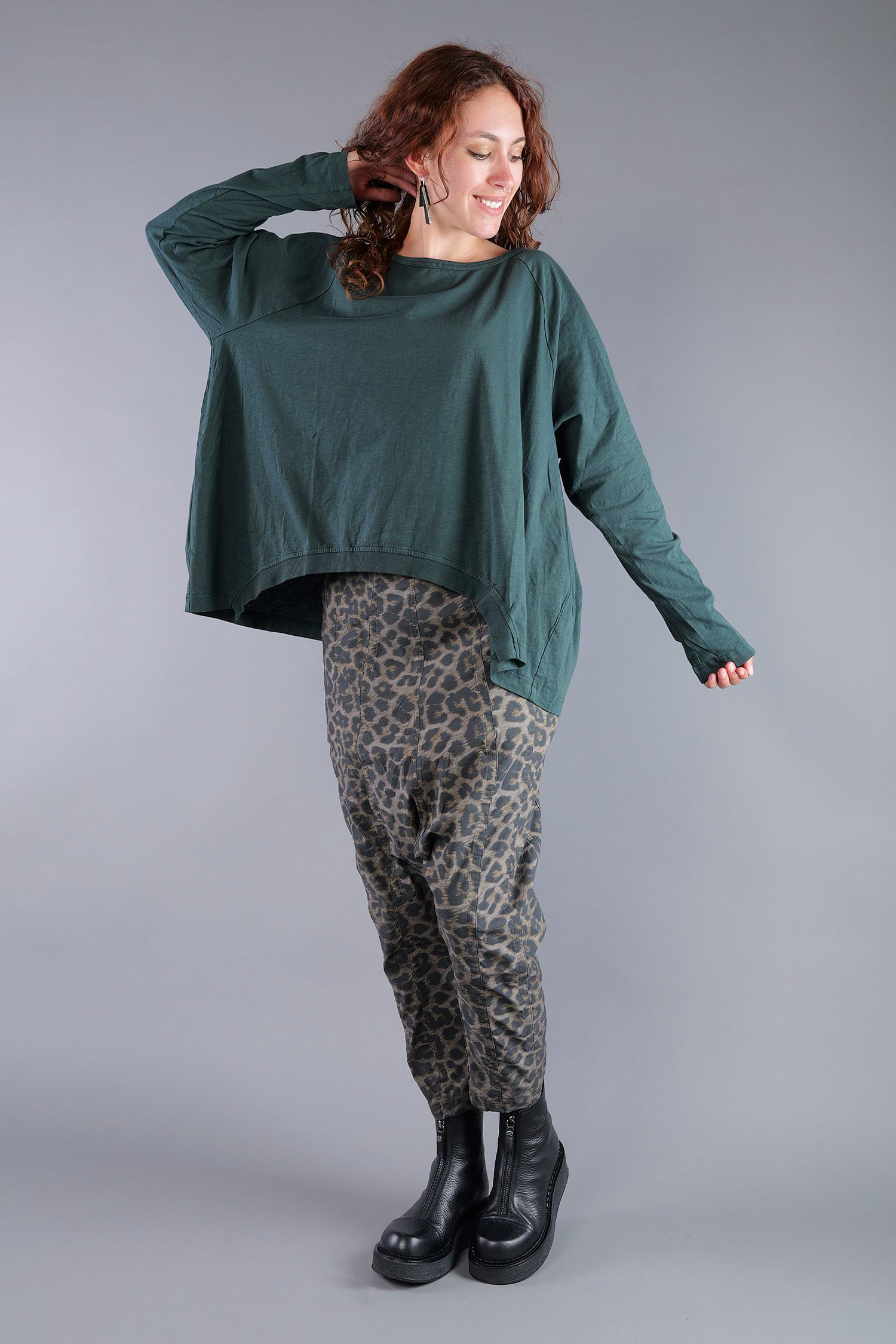 Oversize Pullover - Forest - 2263640513