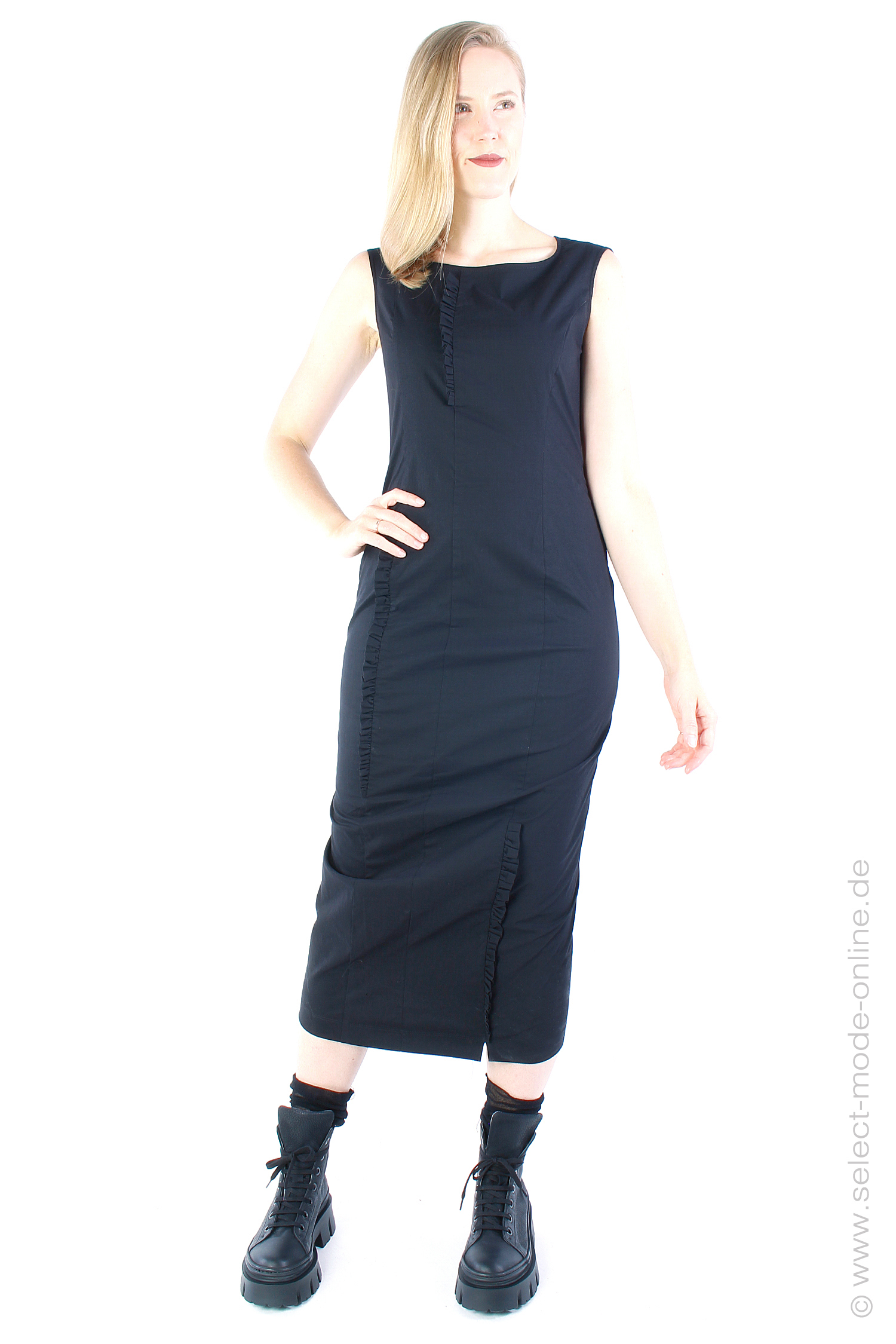 Stretchkleid - schwarz - 2233190914