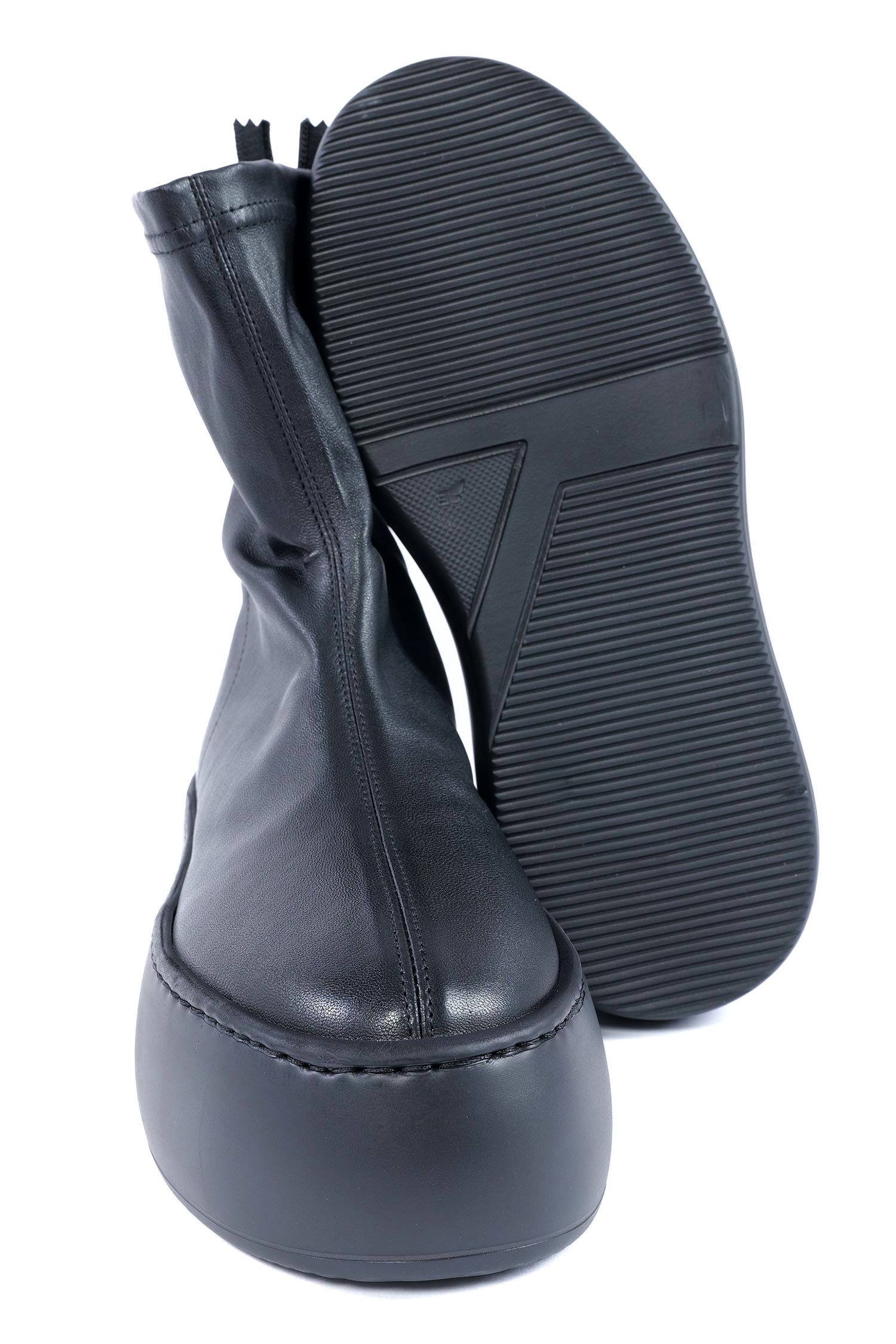 Plateau Boots - Schwarz - Vibe Stretch