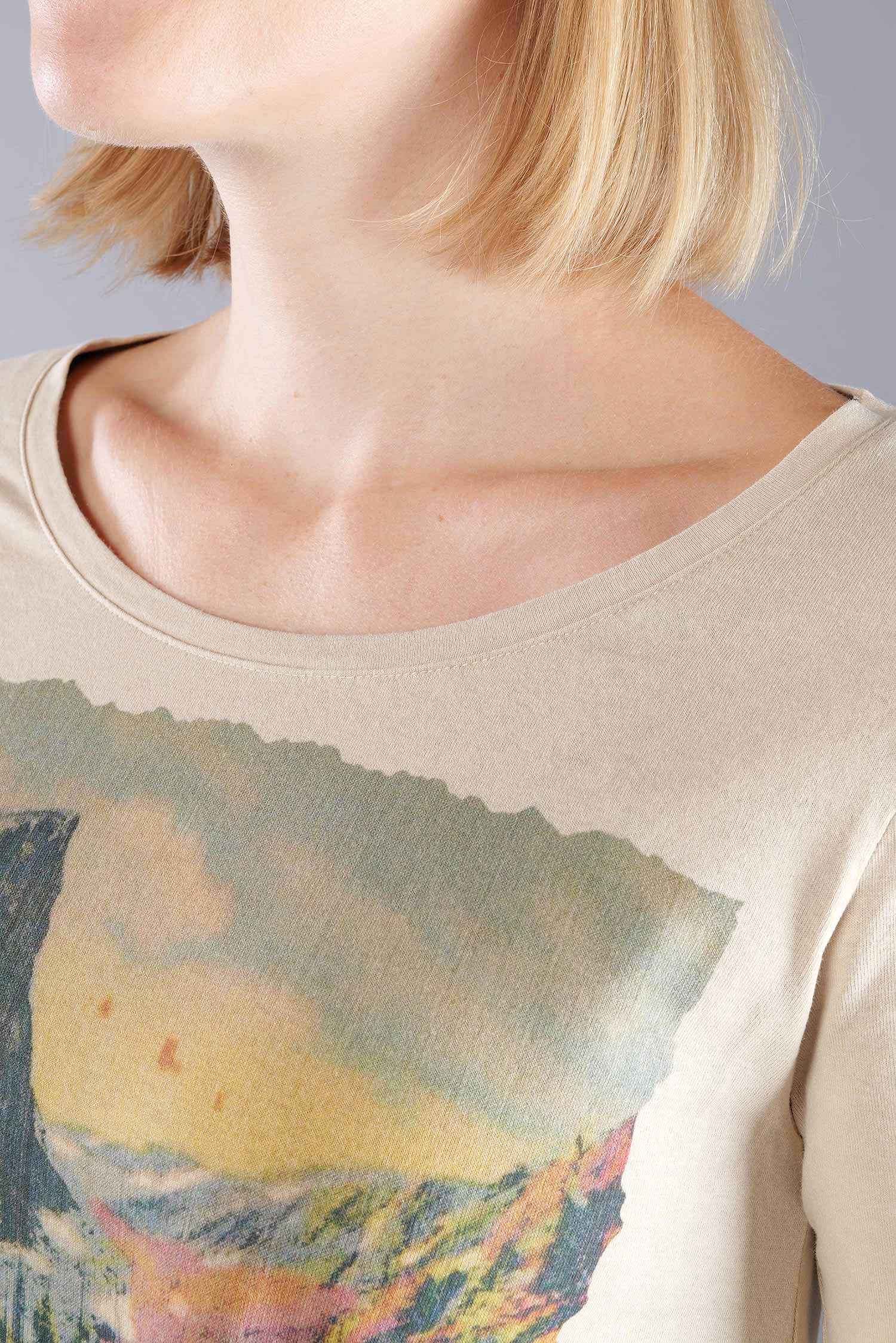Longsleeve with print - Mountain print - 2263390502