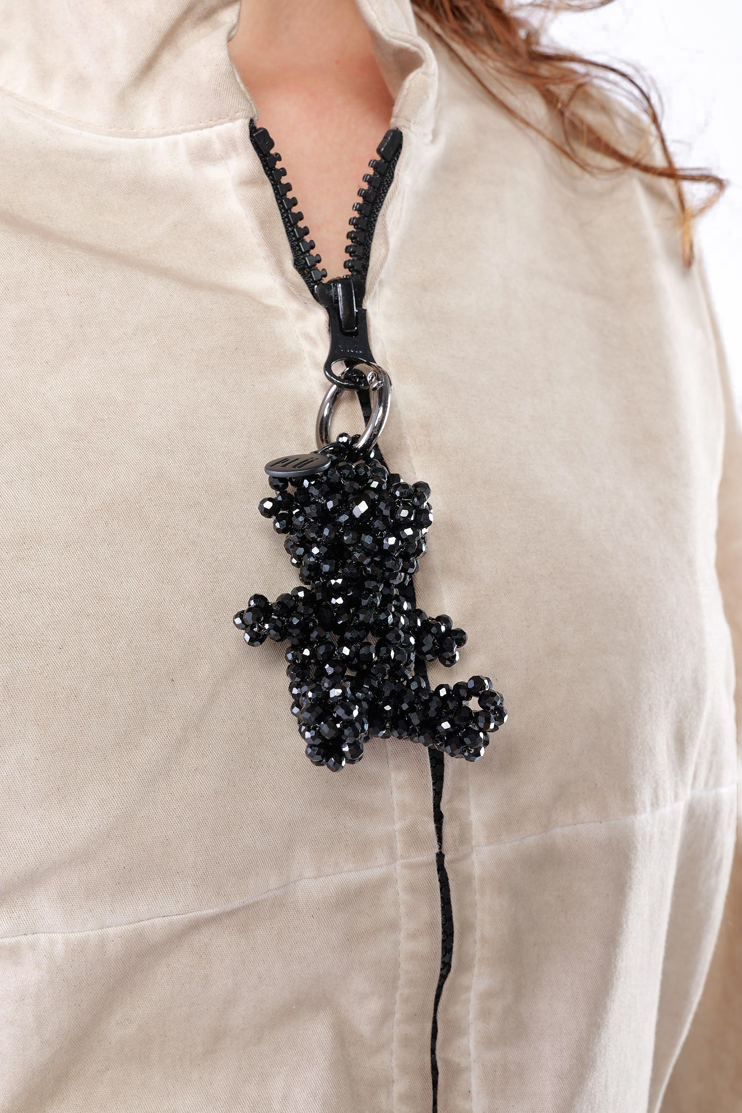 Mittlerer Teddy Charm - Schwarz - 1301