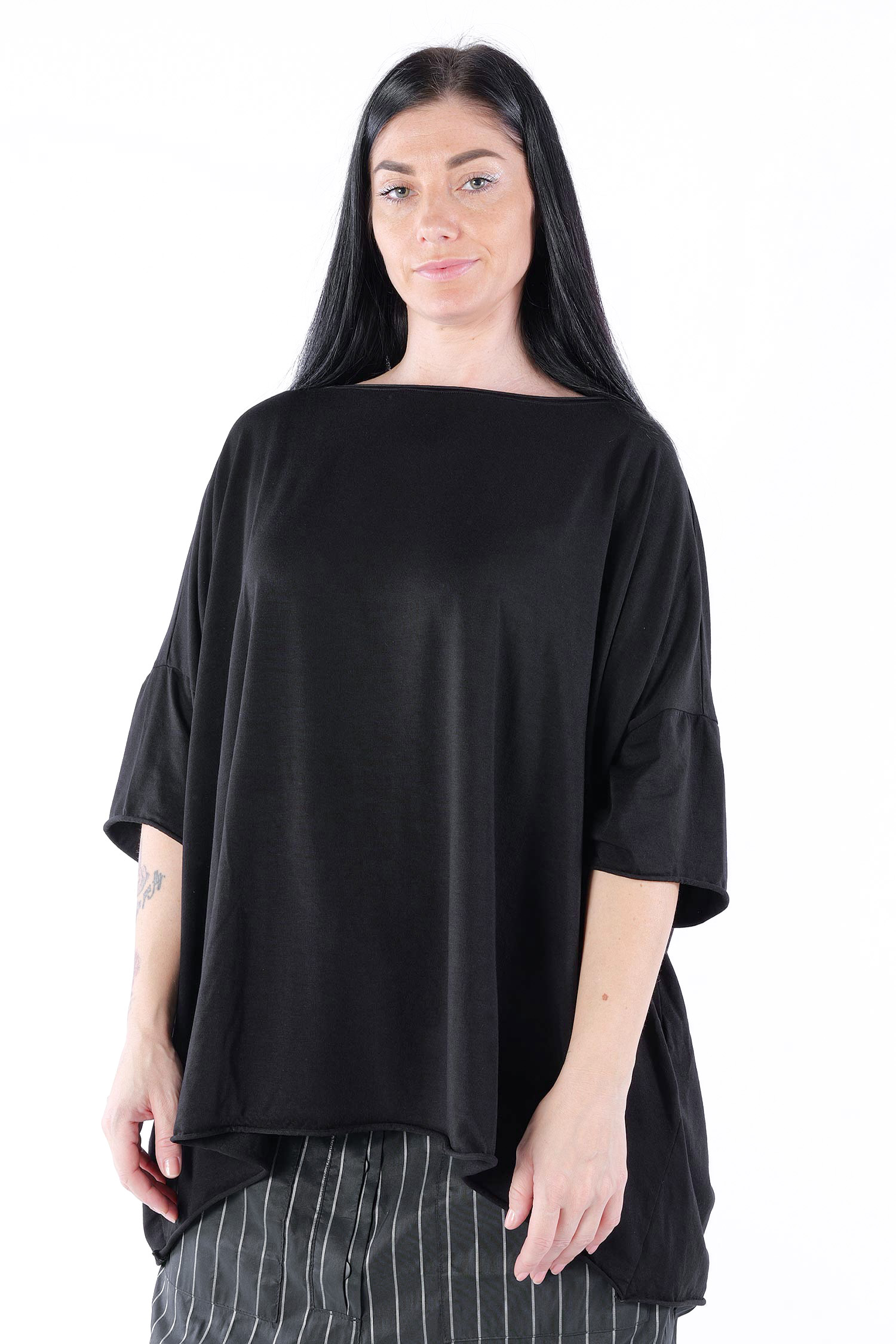 Oversize T-Shirt - Schwarz - Dyehonest