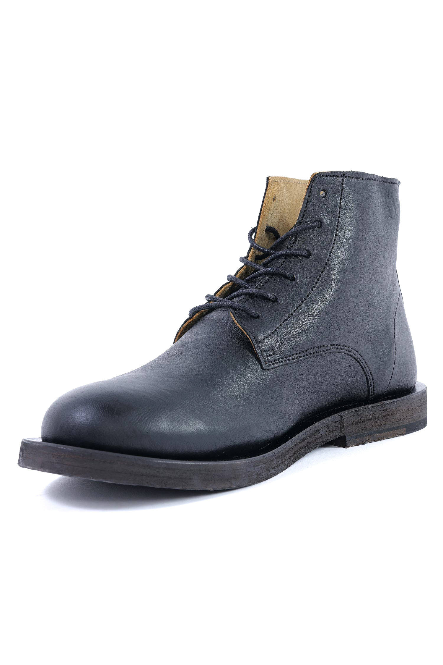 Leder Boots - Schwarz - 2261985209