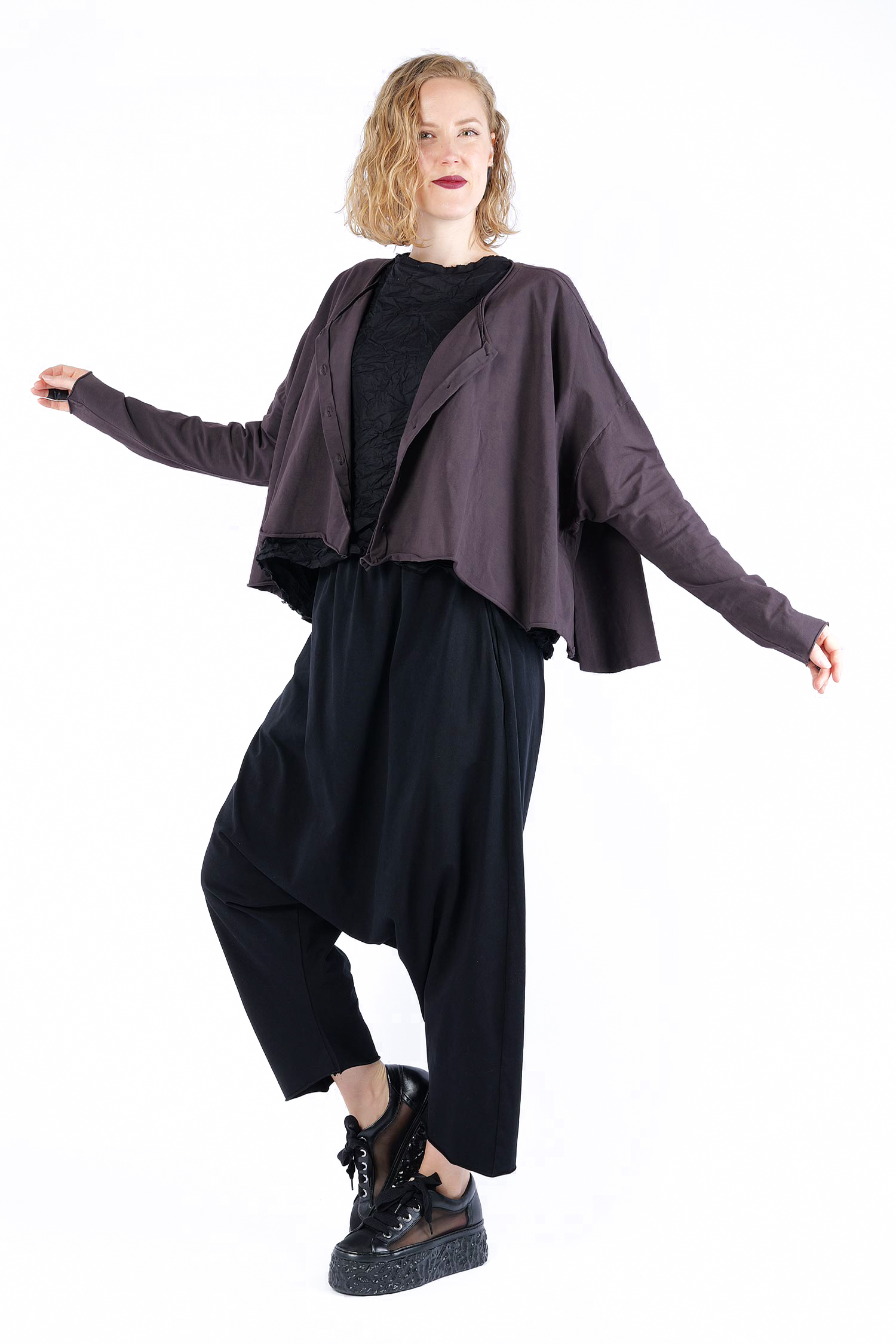 Oversize Jerseyjacke - Ritter - Soulviel