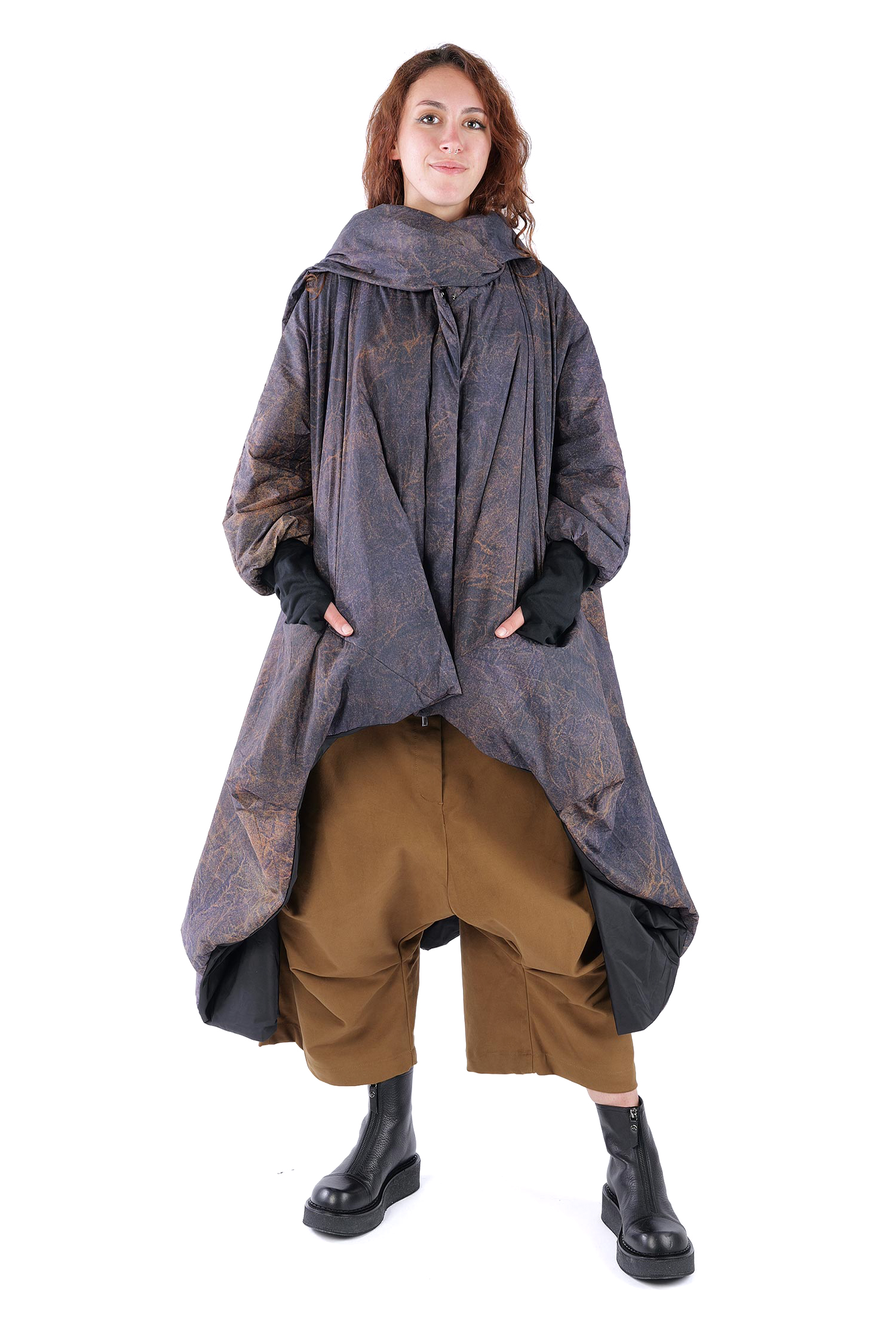 Leichter Wintermantel - Cognac Quartz - SX117