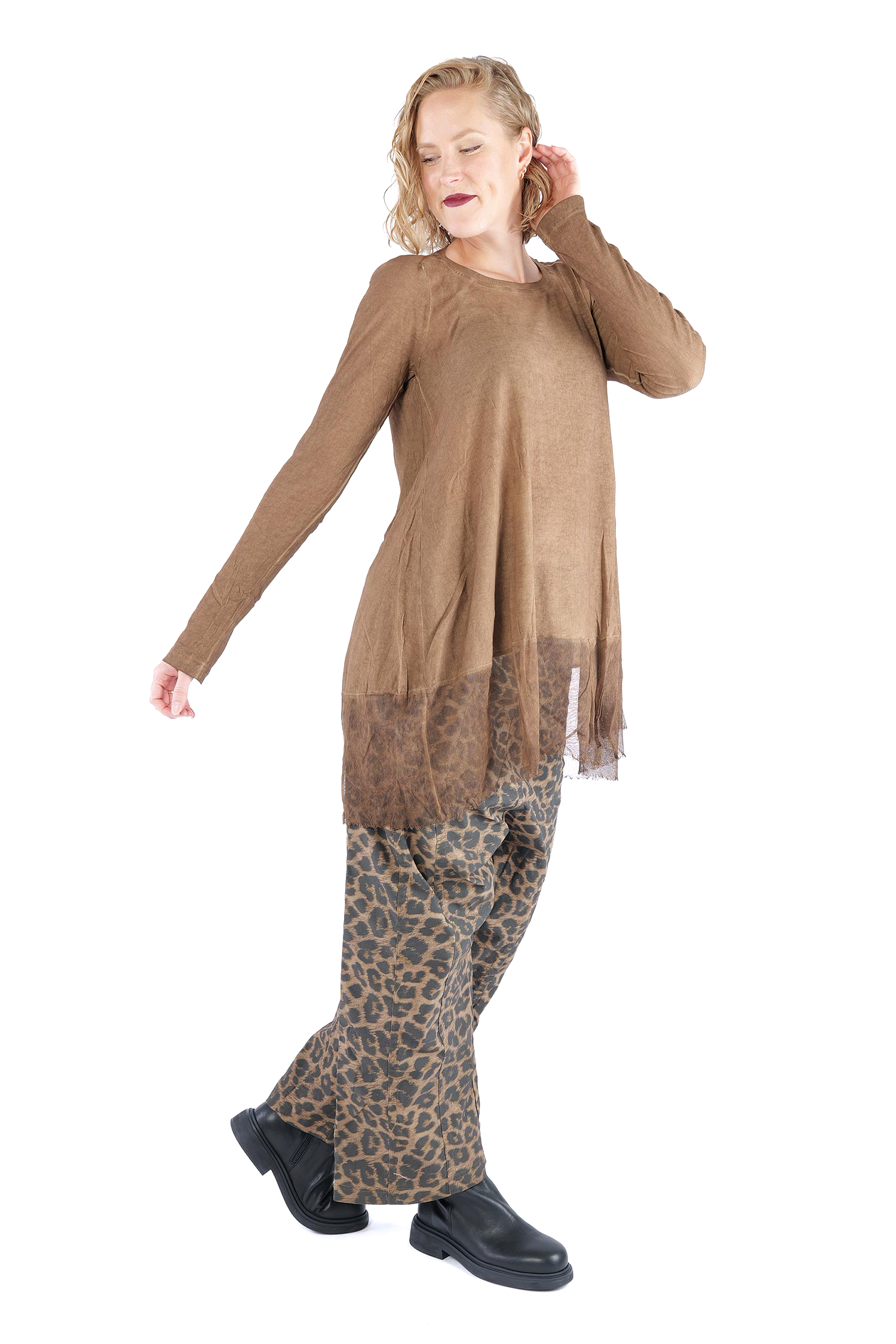 Rippjersey Tunika - Dakar cloud - 2262340904