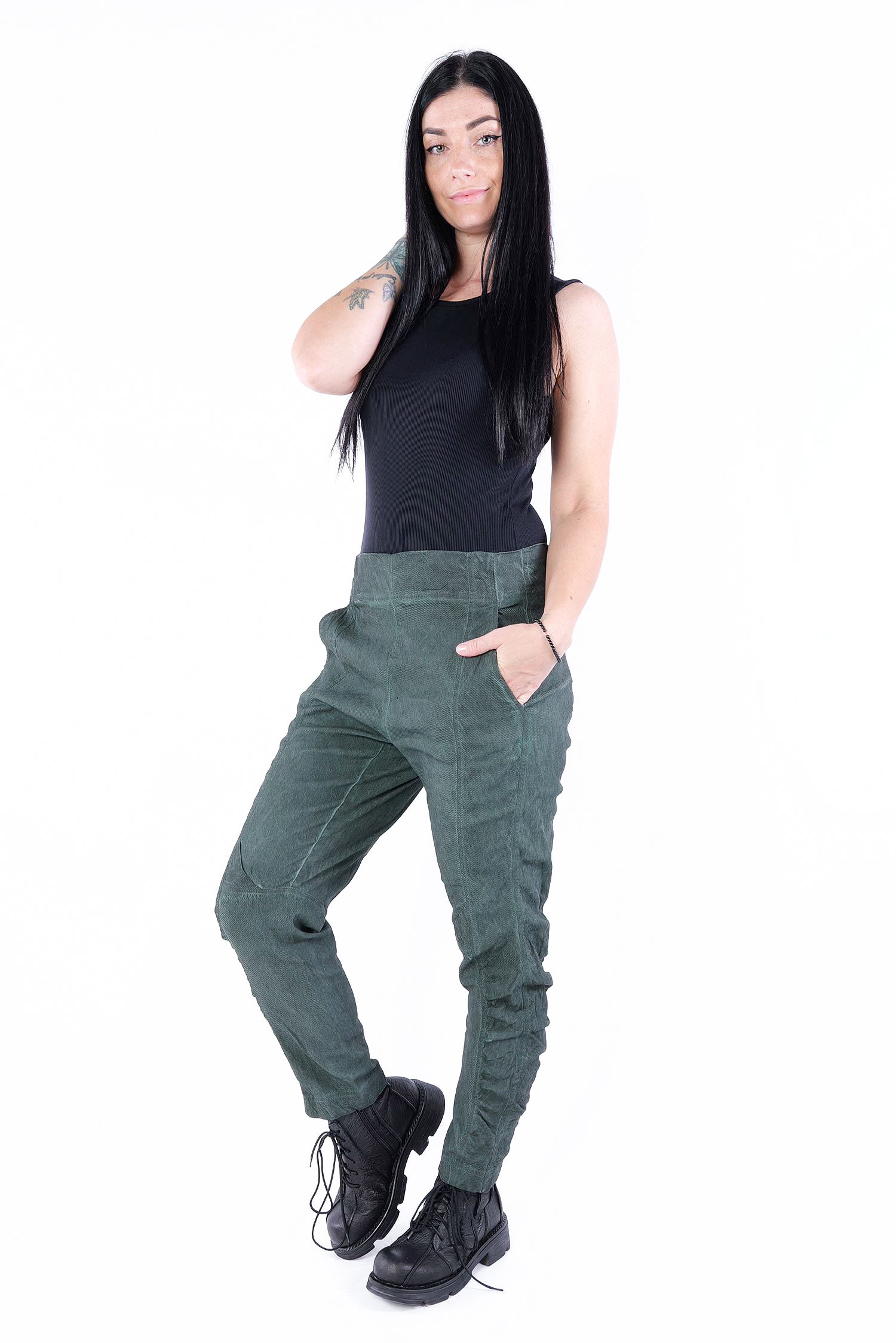 Legere Stretchhose - Pine cloud - 2252120104