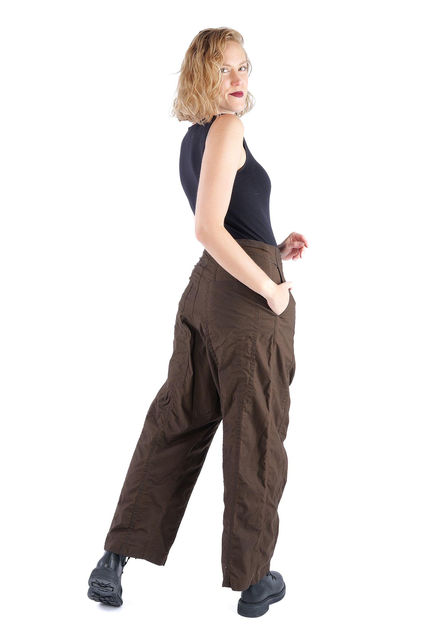 Weite Stretchhose - Umbra cloud - 2261390126