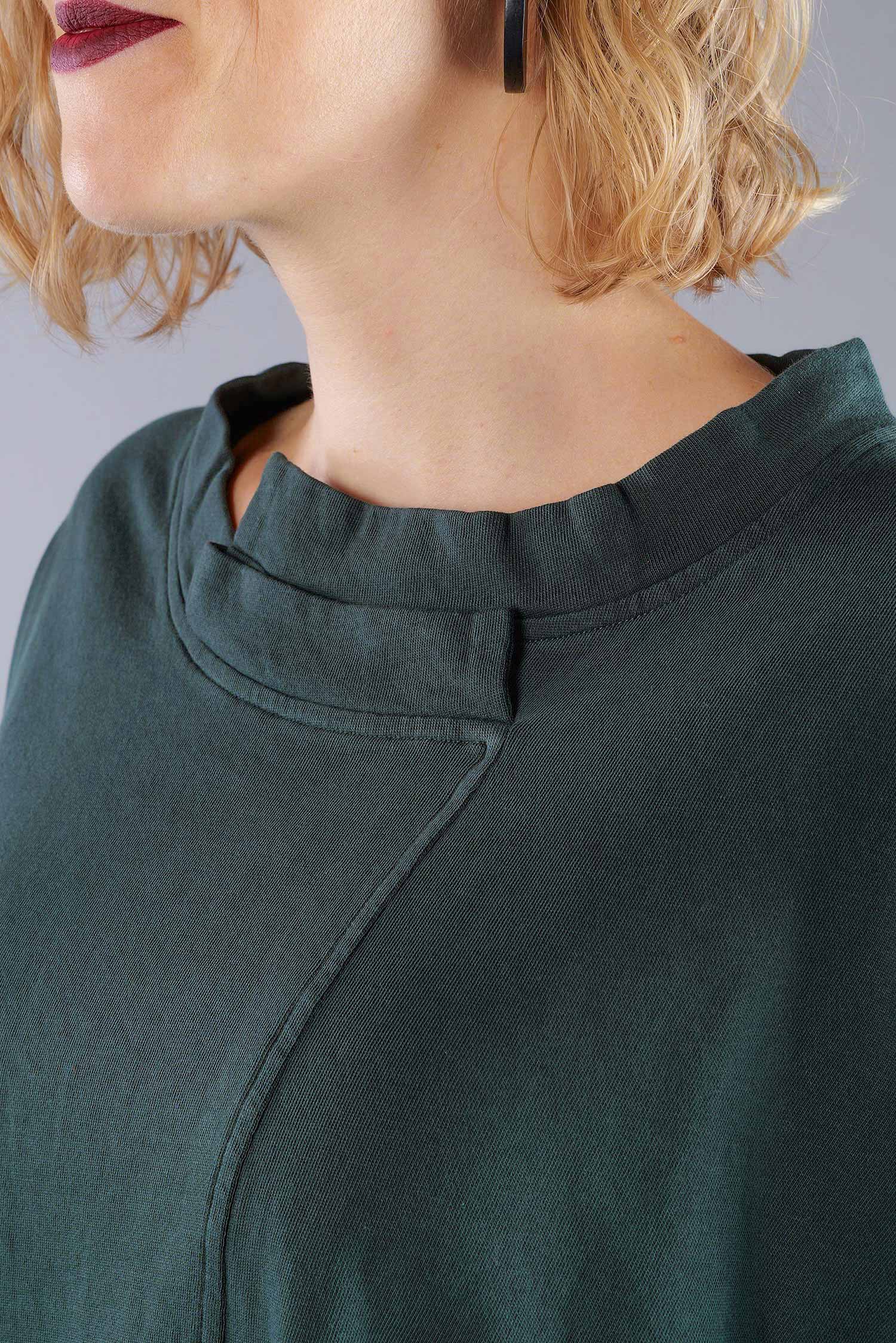 Asymmetrischer Sweater - Forest - 2263290501