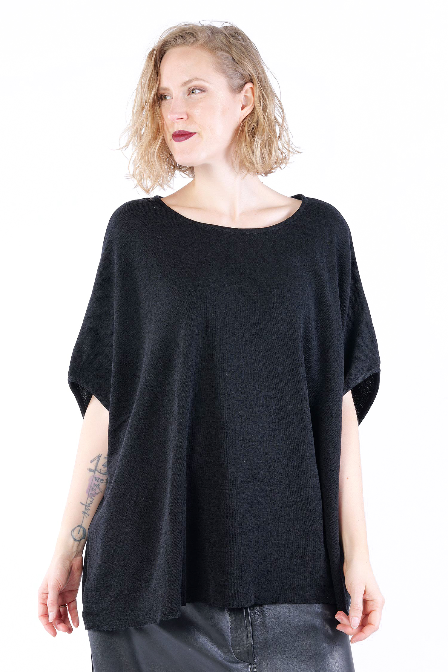 Merino Shirt - Schwarz - 2004