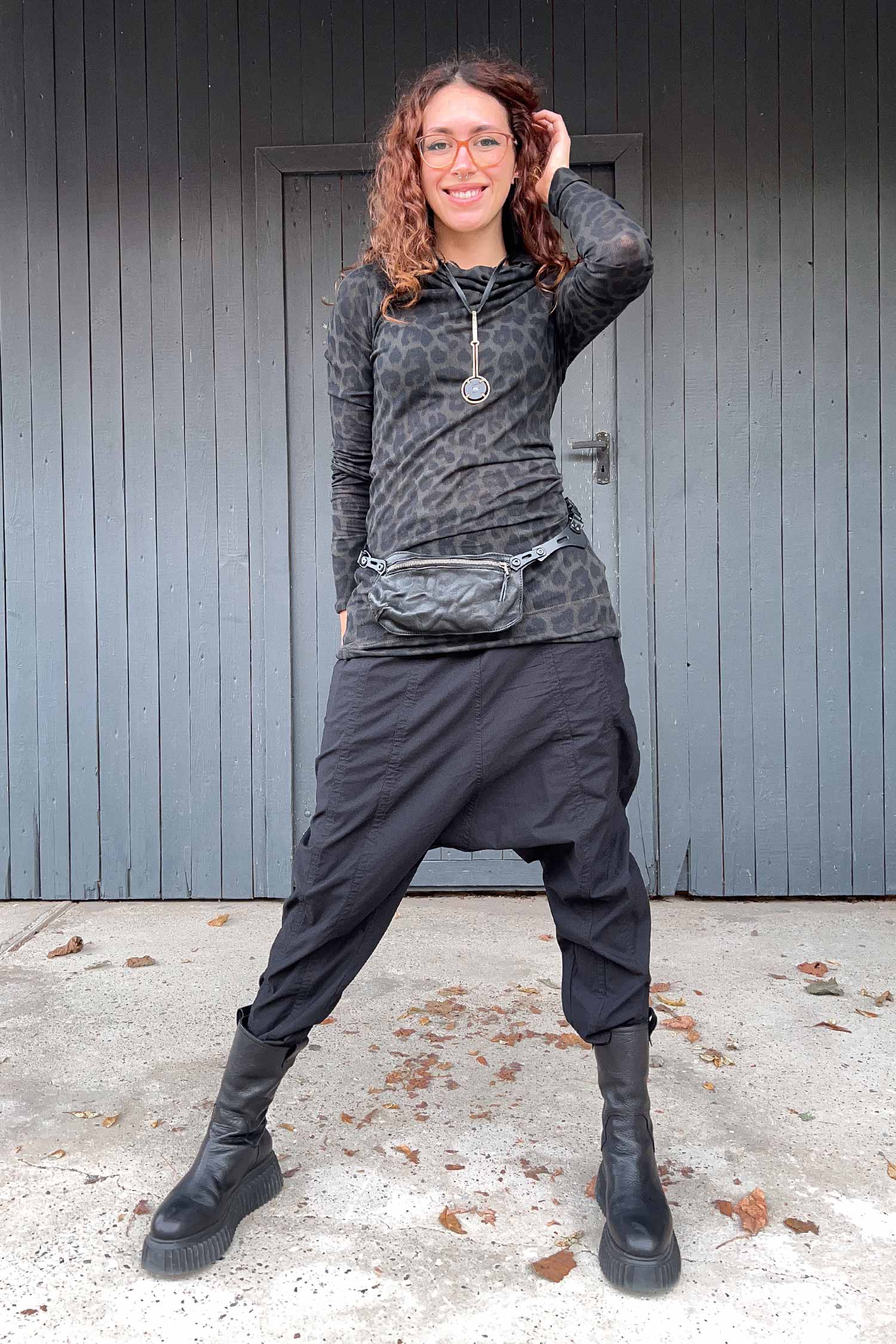 Rippjersey Longsleeve - Leo black cloud - 2261140504
