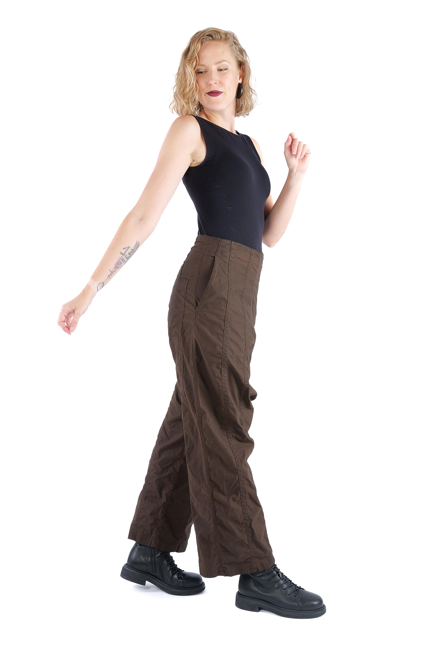 Weite Stretchhose - Umbra cloud - 2261390126