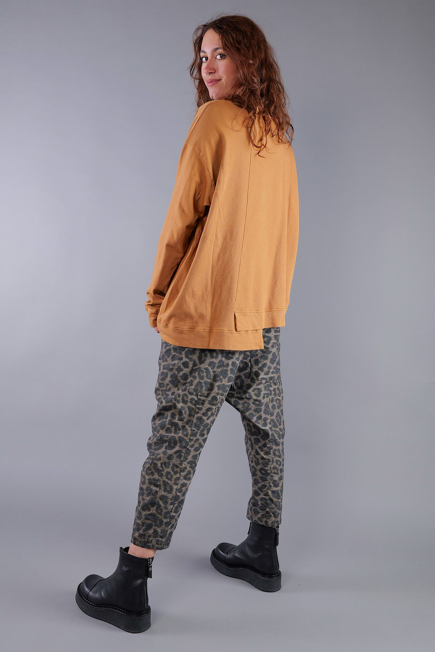 Asymmetrischer Sweater - Bronze - 2263290501