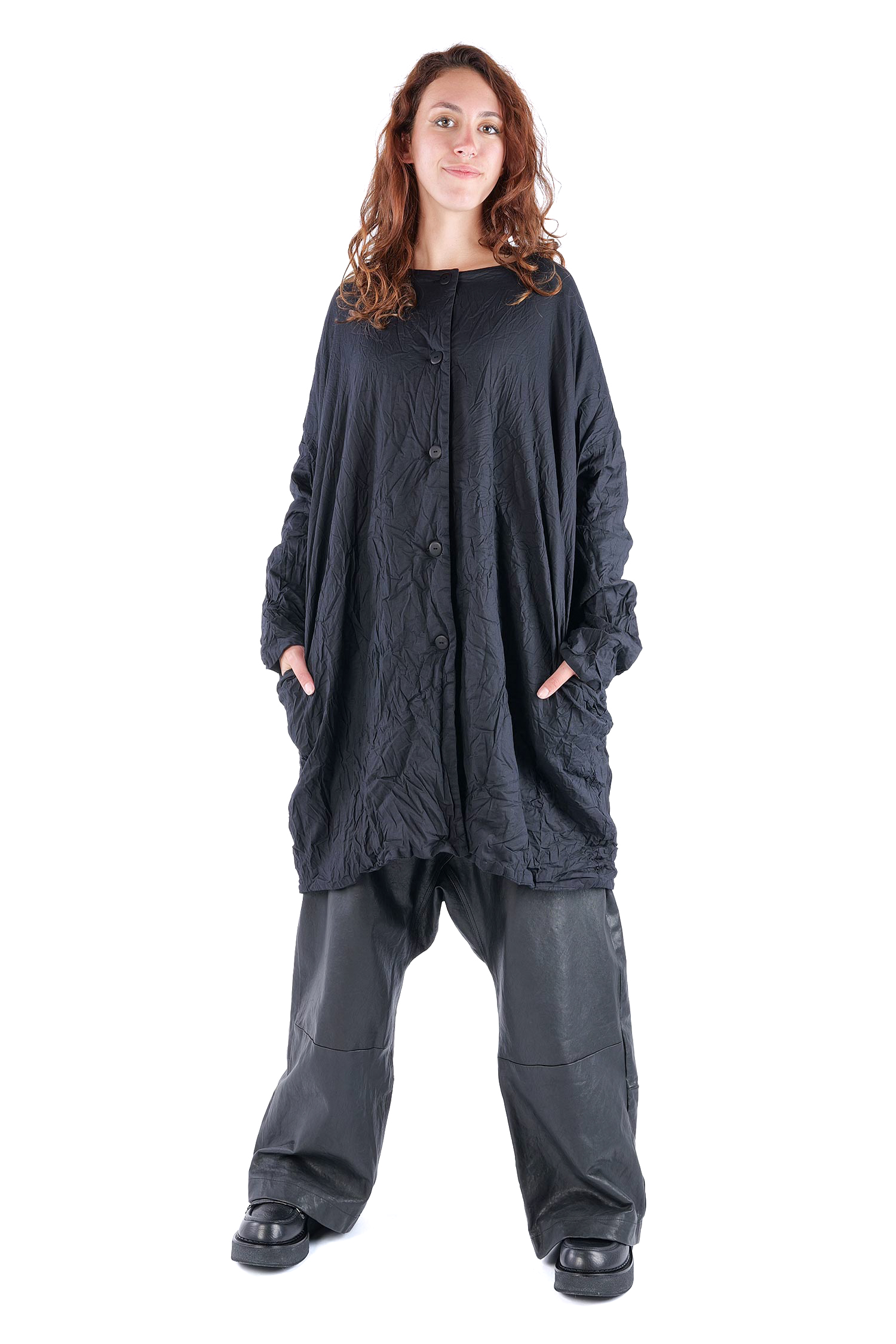 Oversize Jacke - Schwarz - Minebare