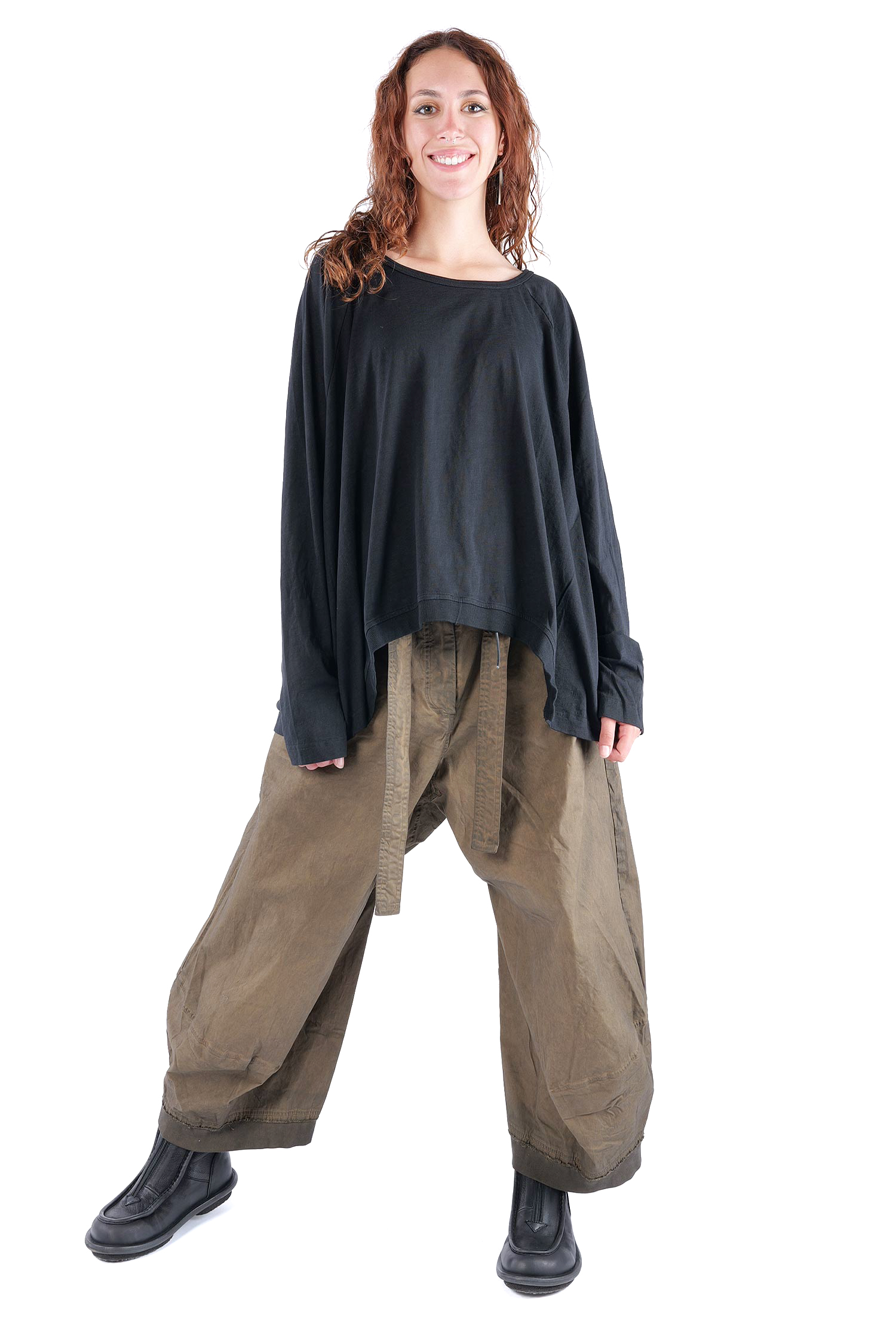 Oversize Pullover - Schwarz - 2263640513