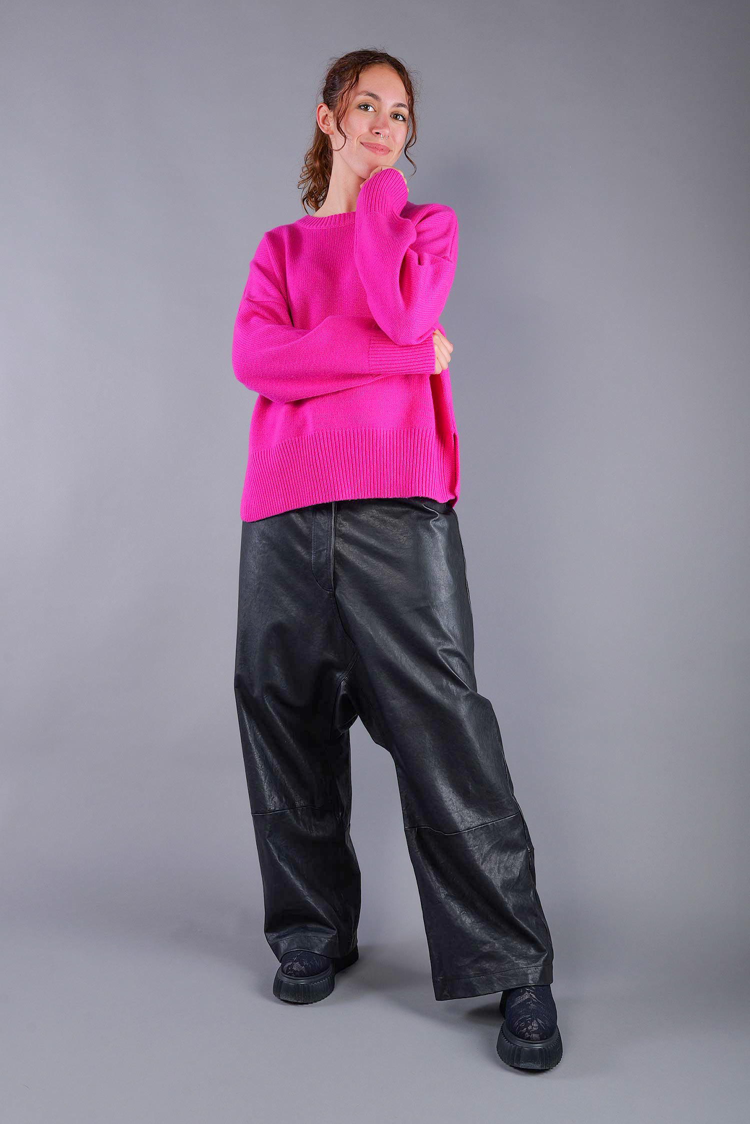 Kaschmir Pullover - Coral - 2465