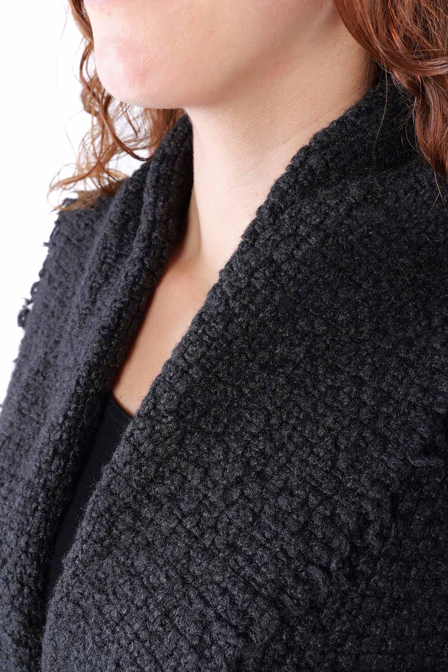 Silk coat - Black - 2262627204