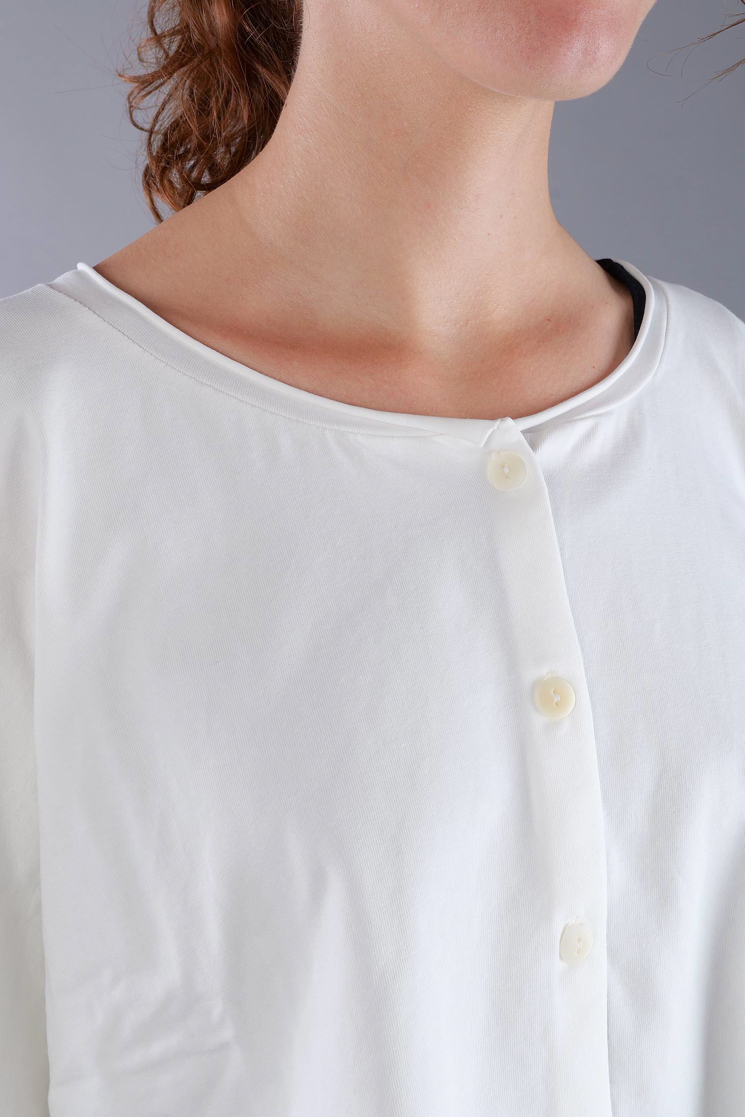 Oversize Jacke - Schnee - Soulviel