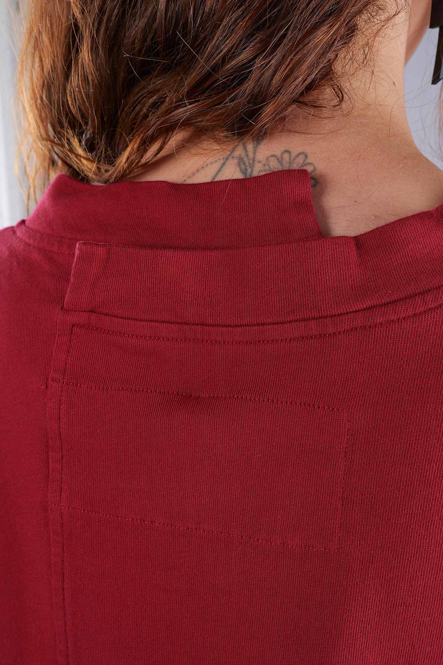 Asymmetrischer Sweater - Lava - 2263290501