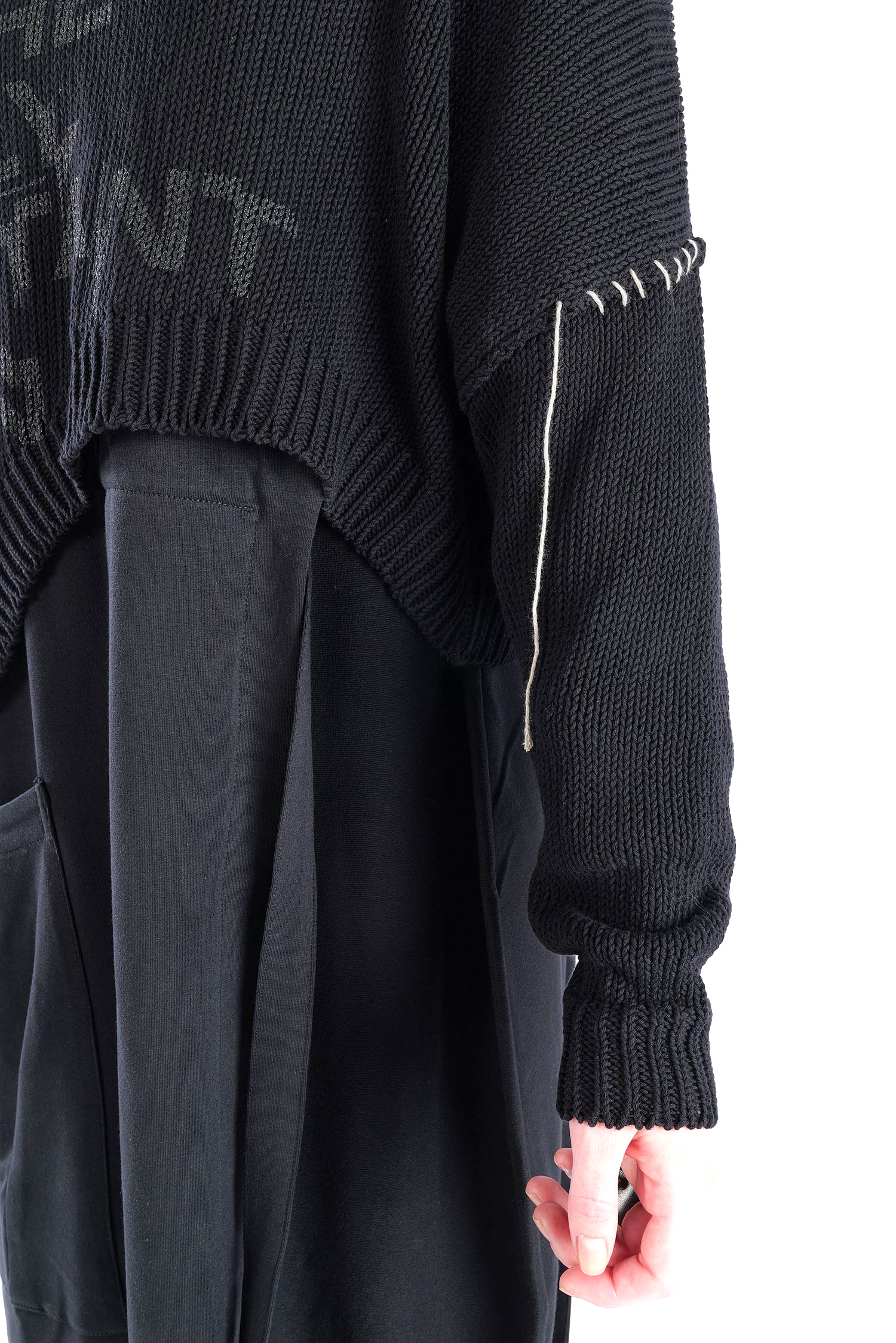 Strick Pullover - Schwarz - Elypse
