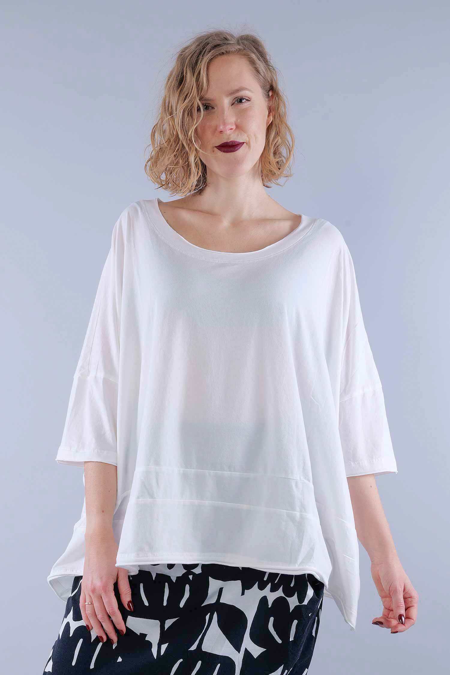 Oversized T-shirt - Offwhite - 1263470531