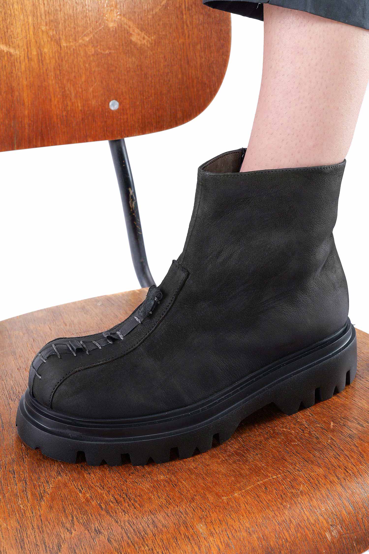 Leather boots - black - Rowan