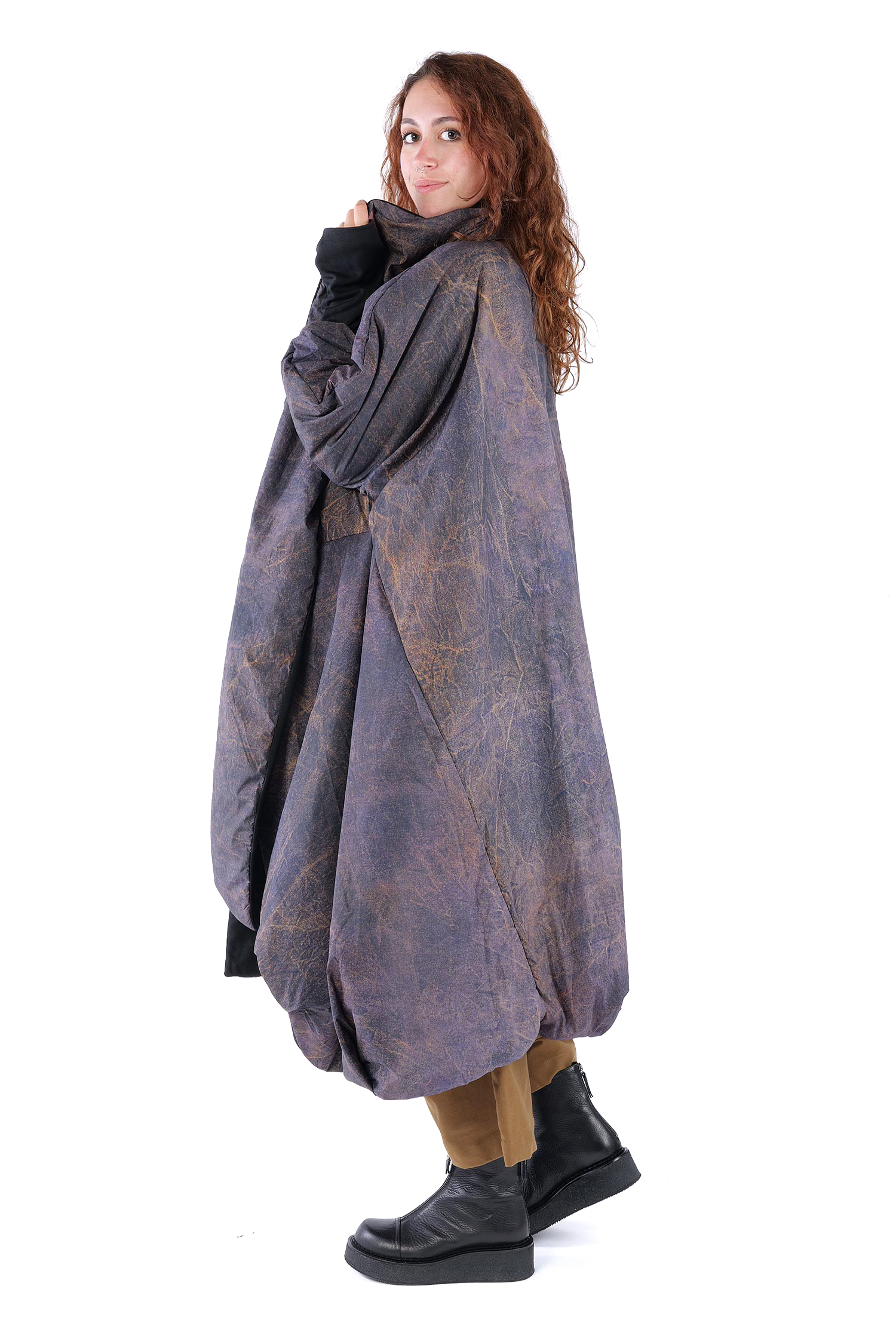 Leichter Wintermantel - Cognac Quartz - SX117