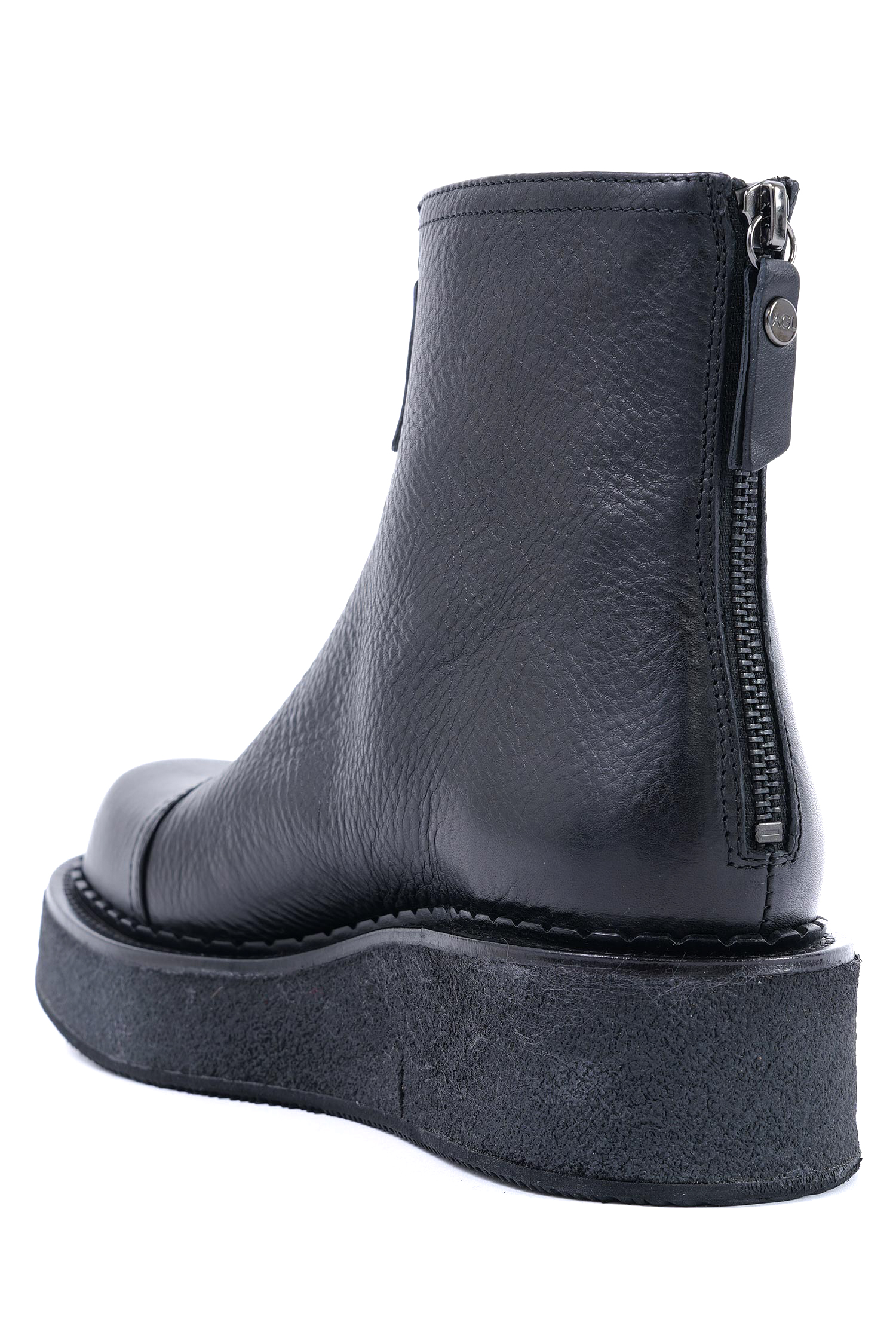 Leder Boots - Schwarz - Linfa Lowboot
