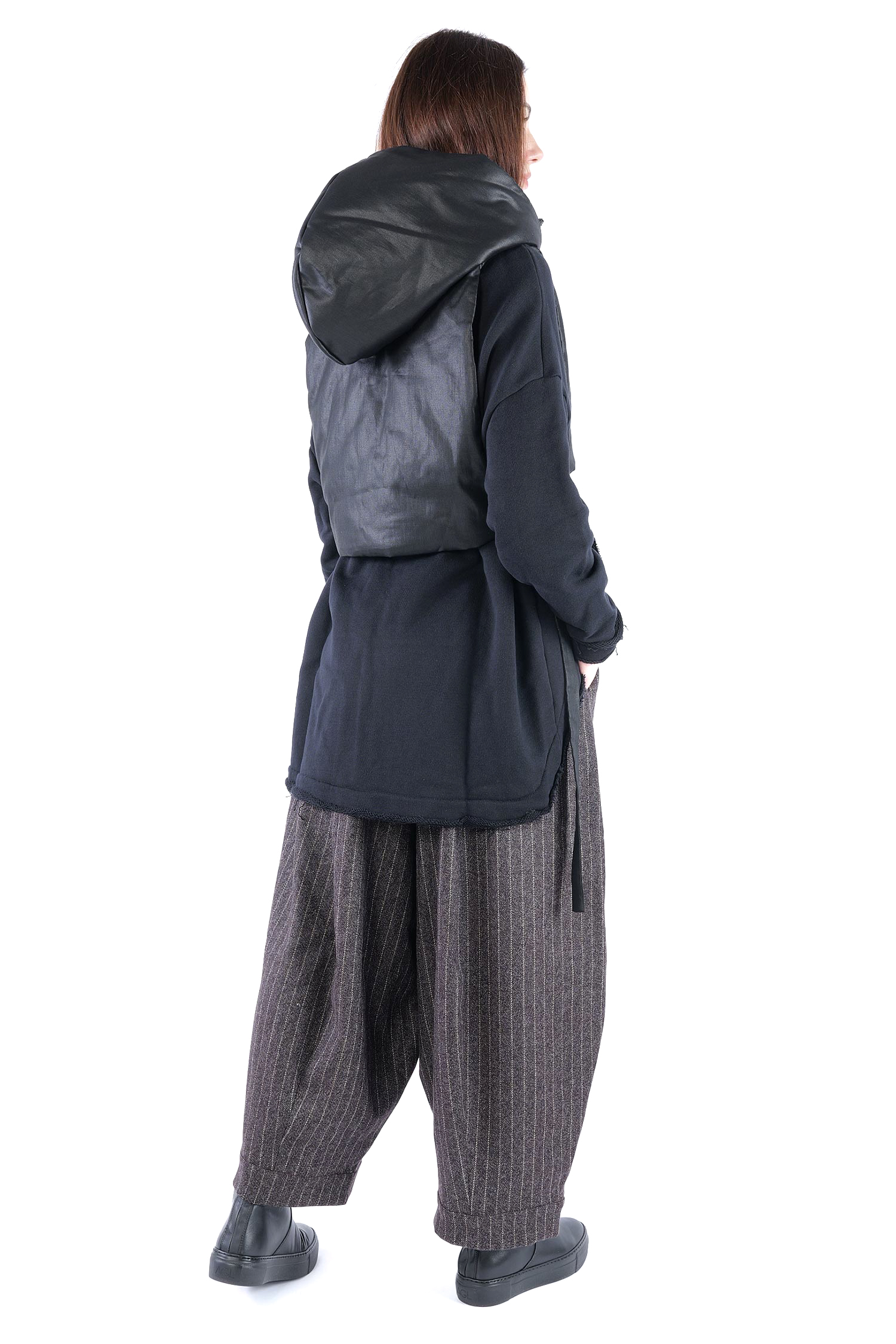 Kurze Weste - Black coated - Pinpin
