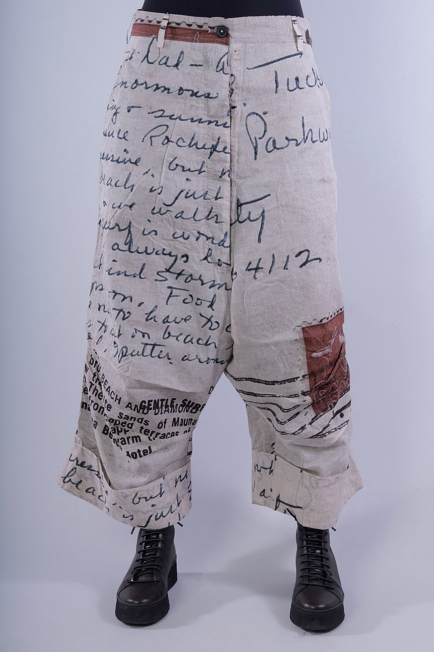 Leichte Hose - Backside print - 2252170105