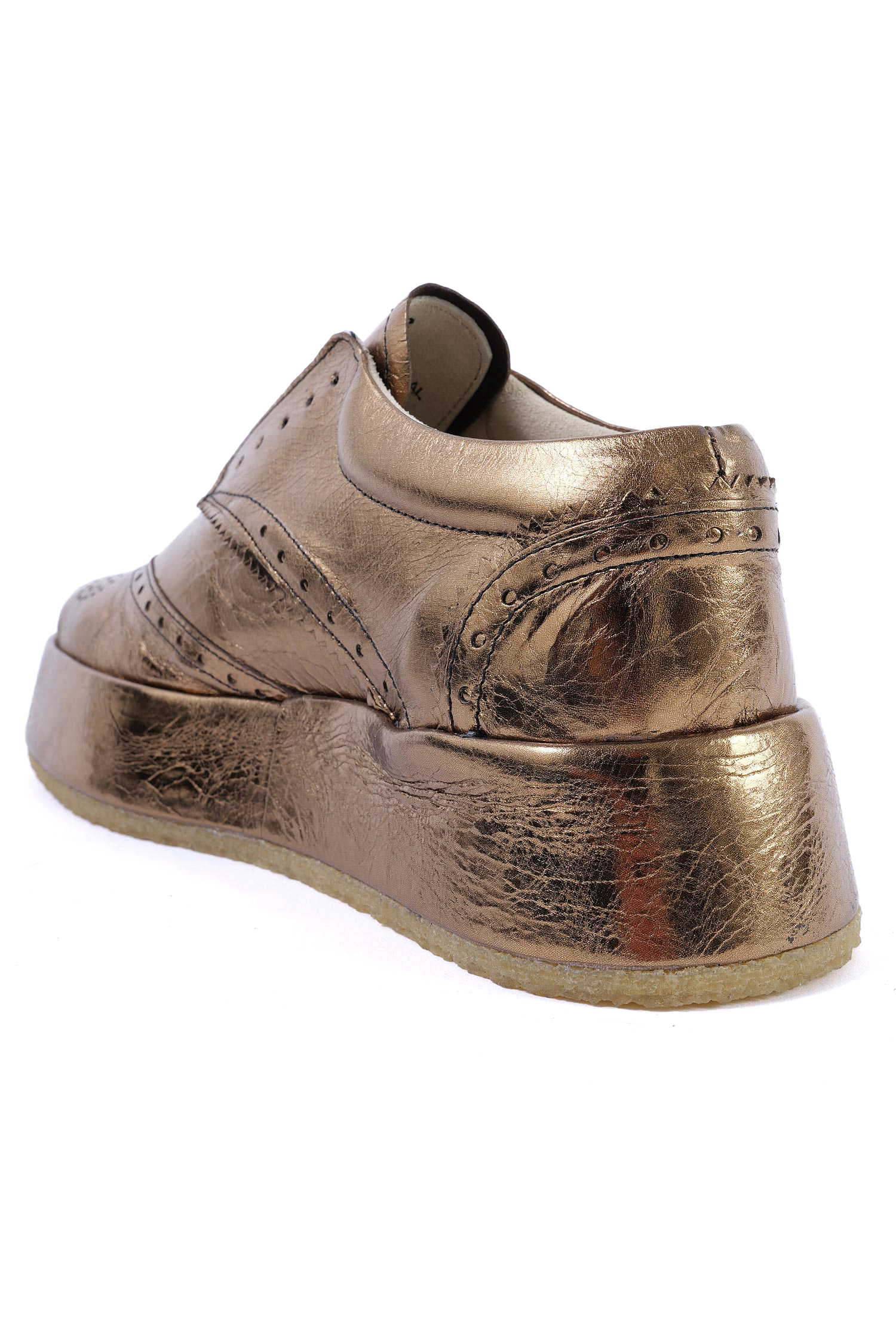 Golden platform sneakers - Gold - 2261985216