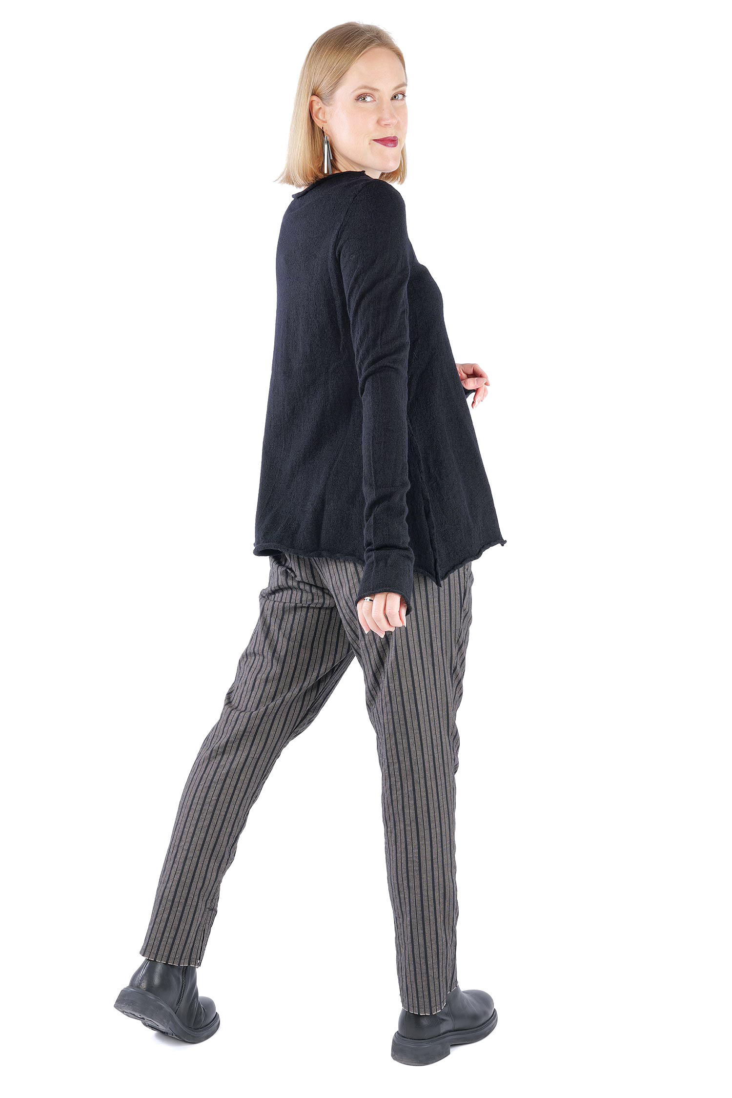 Wollpullover - Schwarz - 2261680711