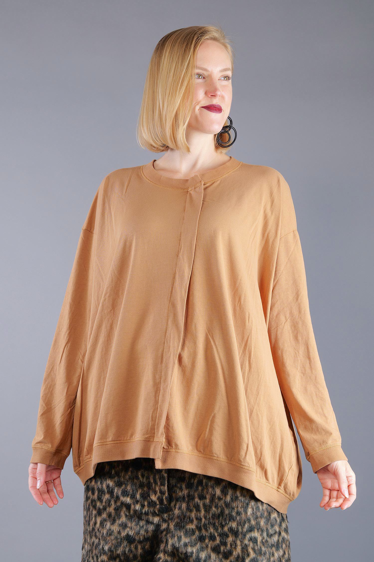 Jersey pullover - Bronze - 2263260506