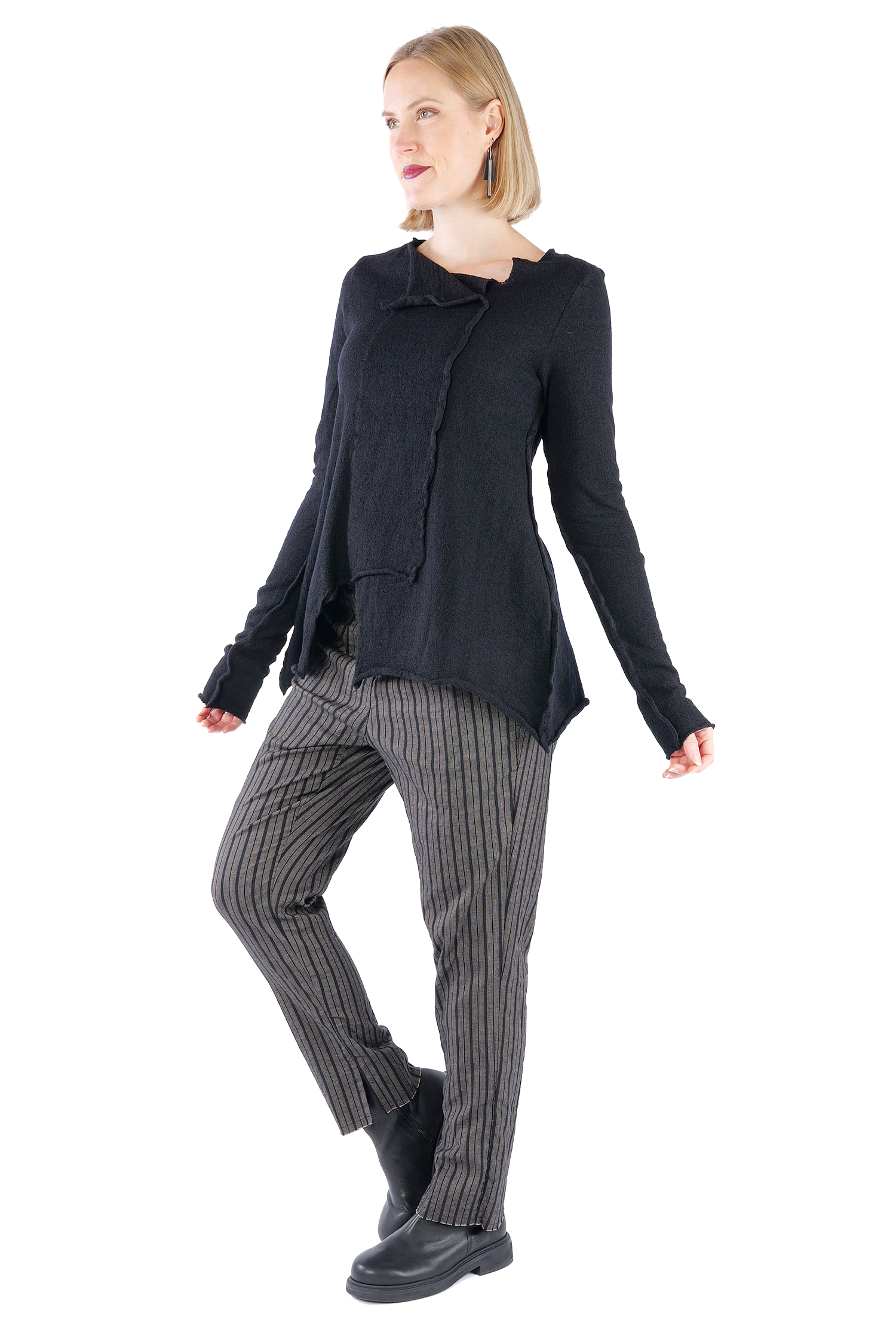 Wollpullover - Schwarz - 2261680711