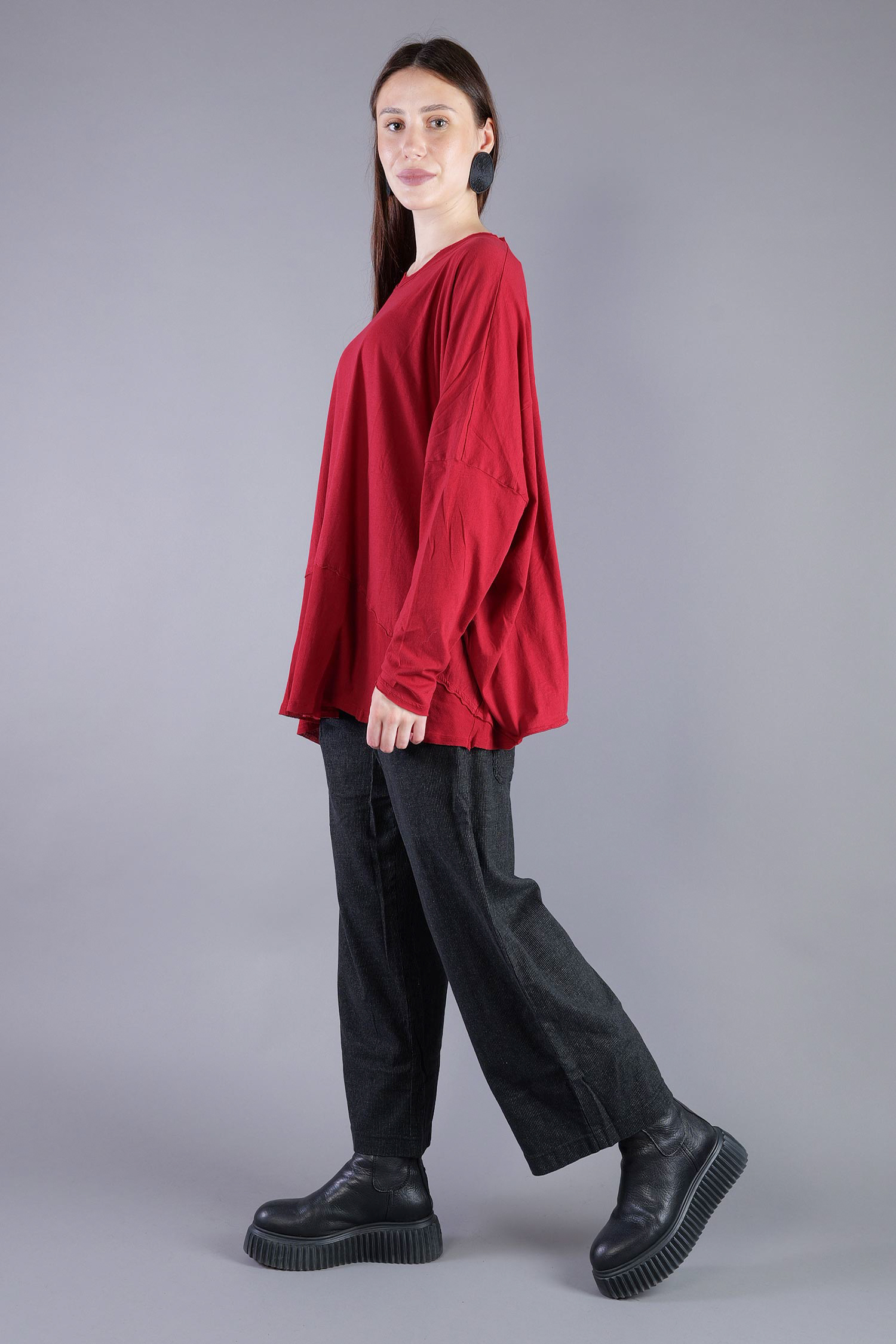 Oversize Tunika - Lava - 2263330503