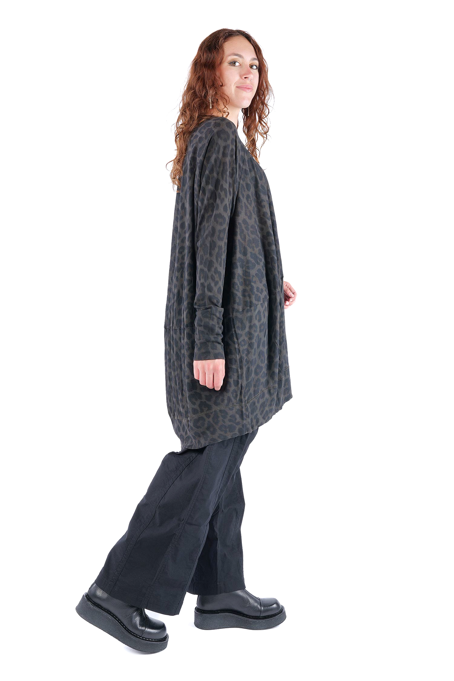 Oversize Tunika - Leo black cloud - 2261140505
