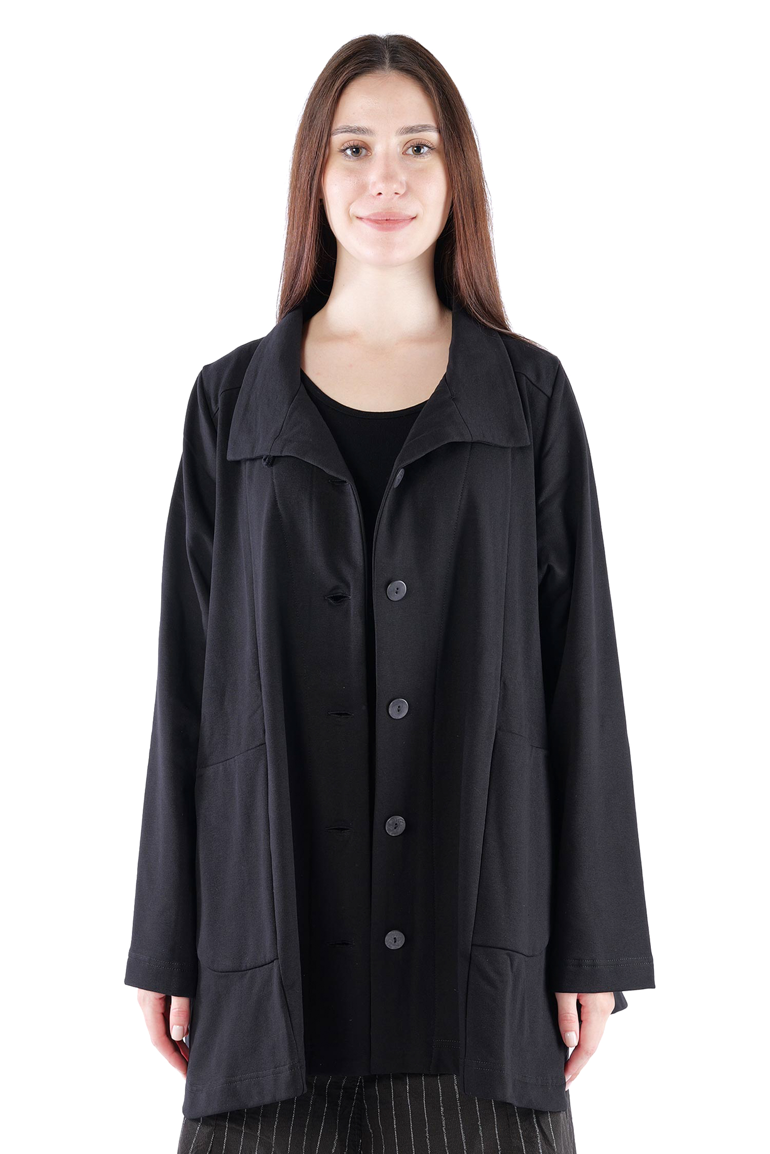 Blazerjacke - Schwarz - U6667-U