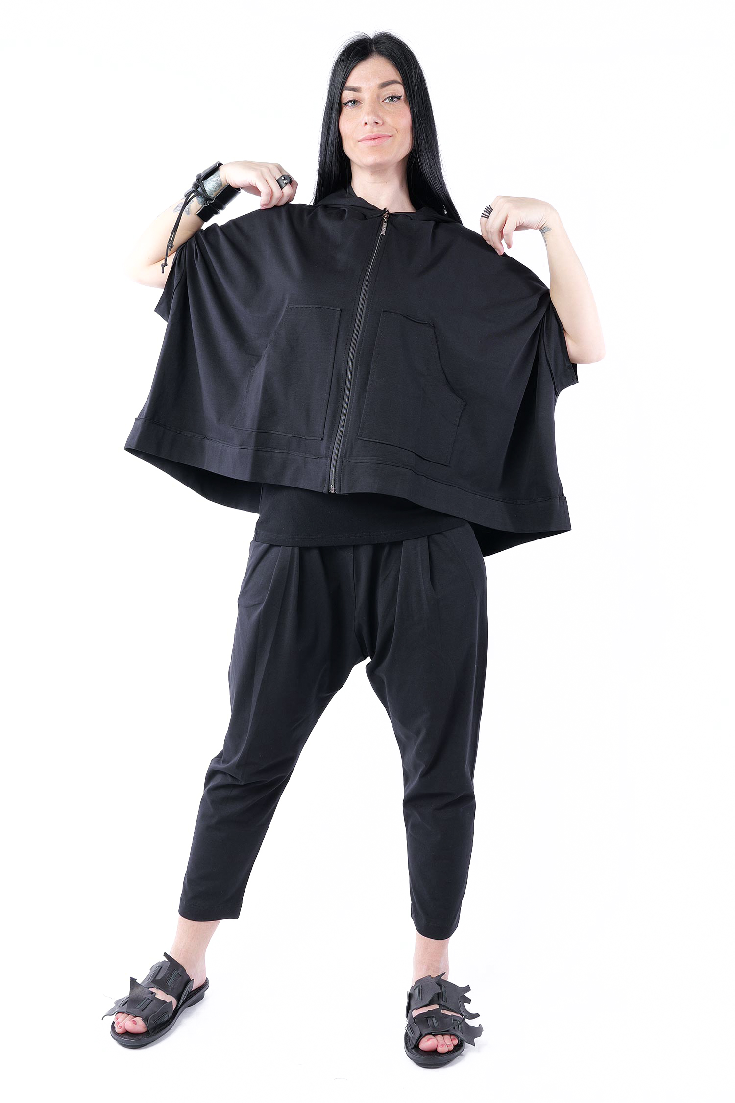 Jersey Jacke - Schwarz - 26.1-KHJ105