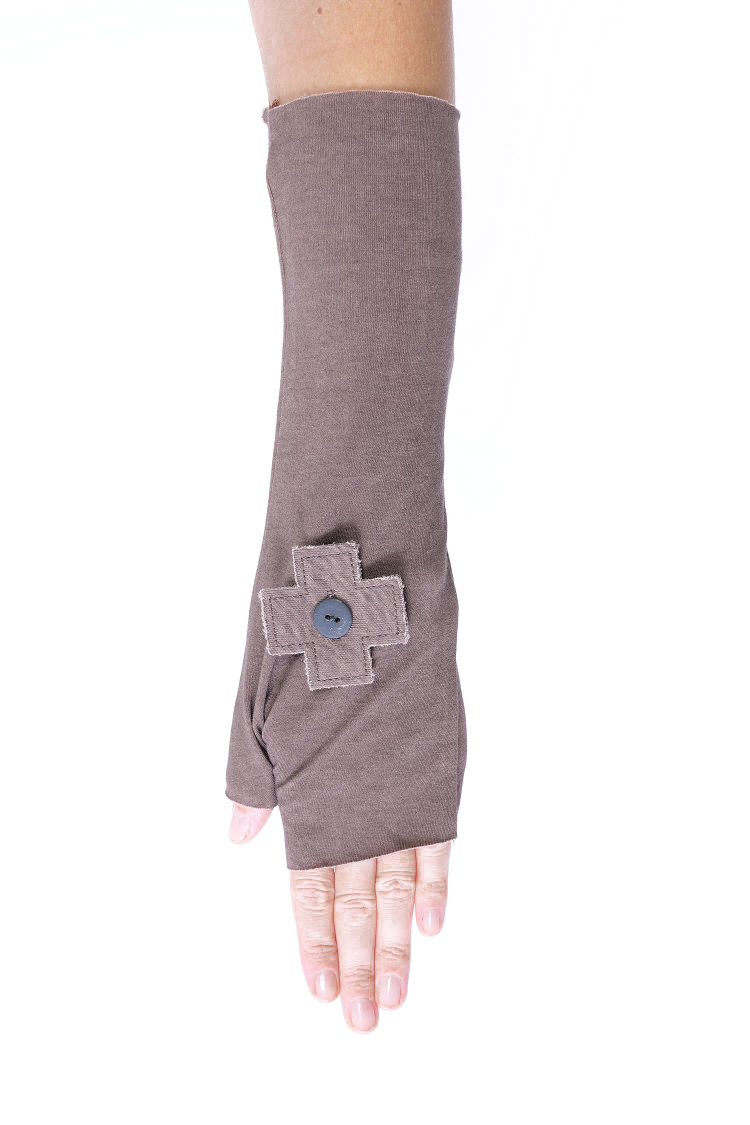 Jersey Stulpen - Chocolate - 1755