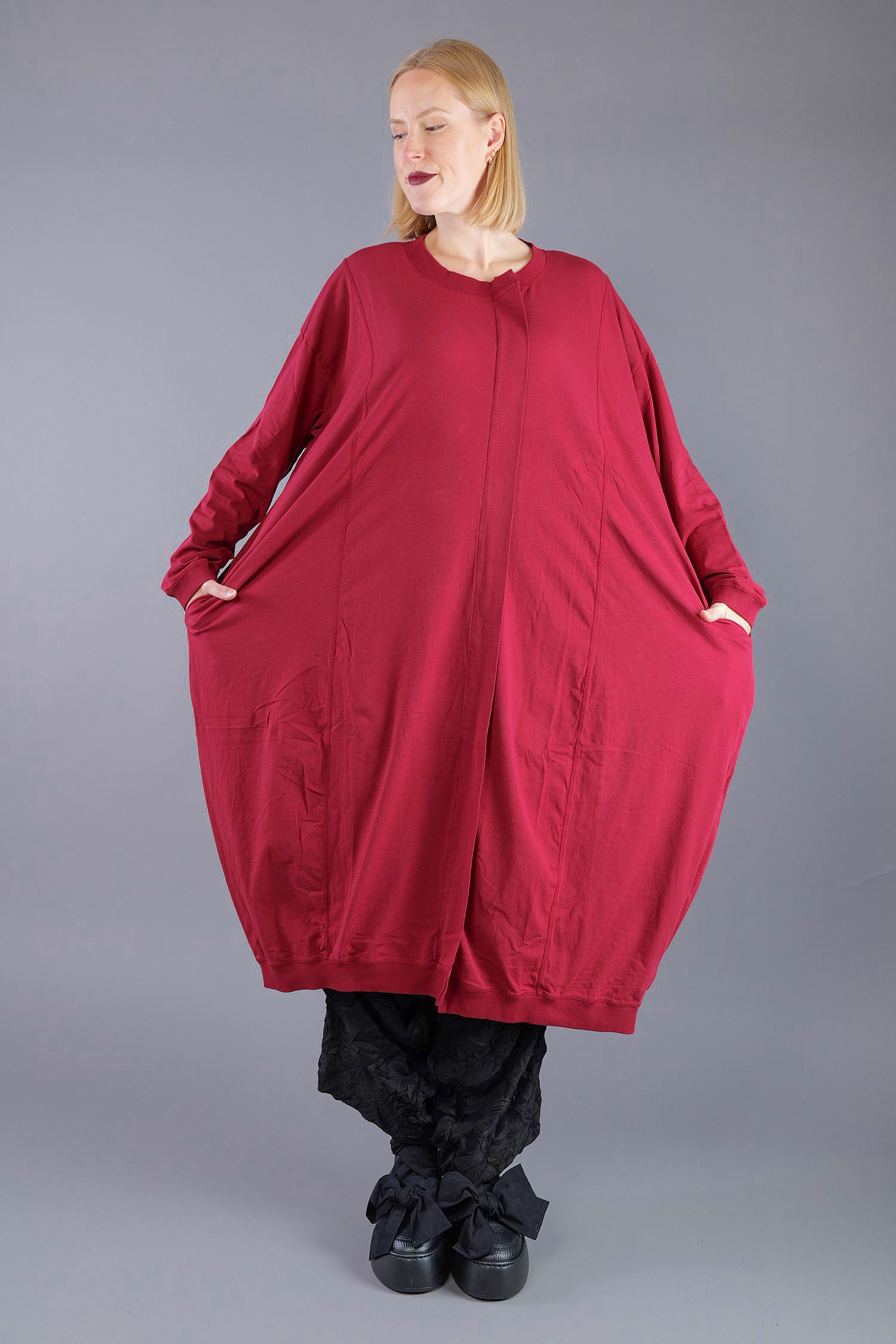 Jersey dress - Lava - 2263260907