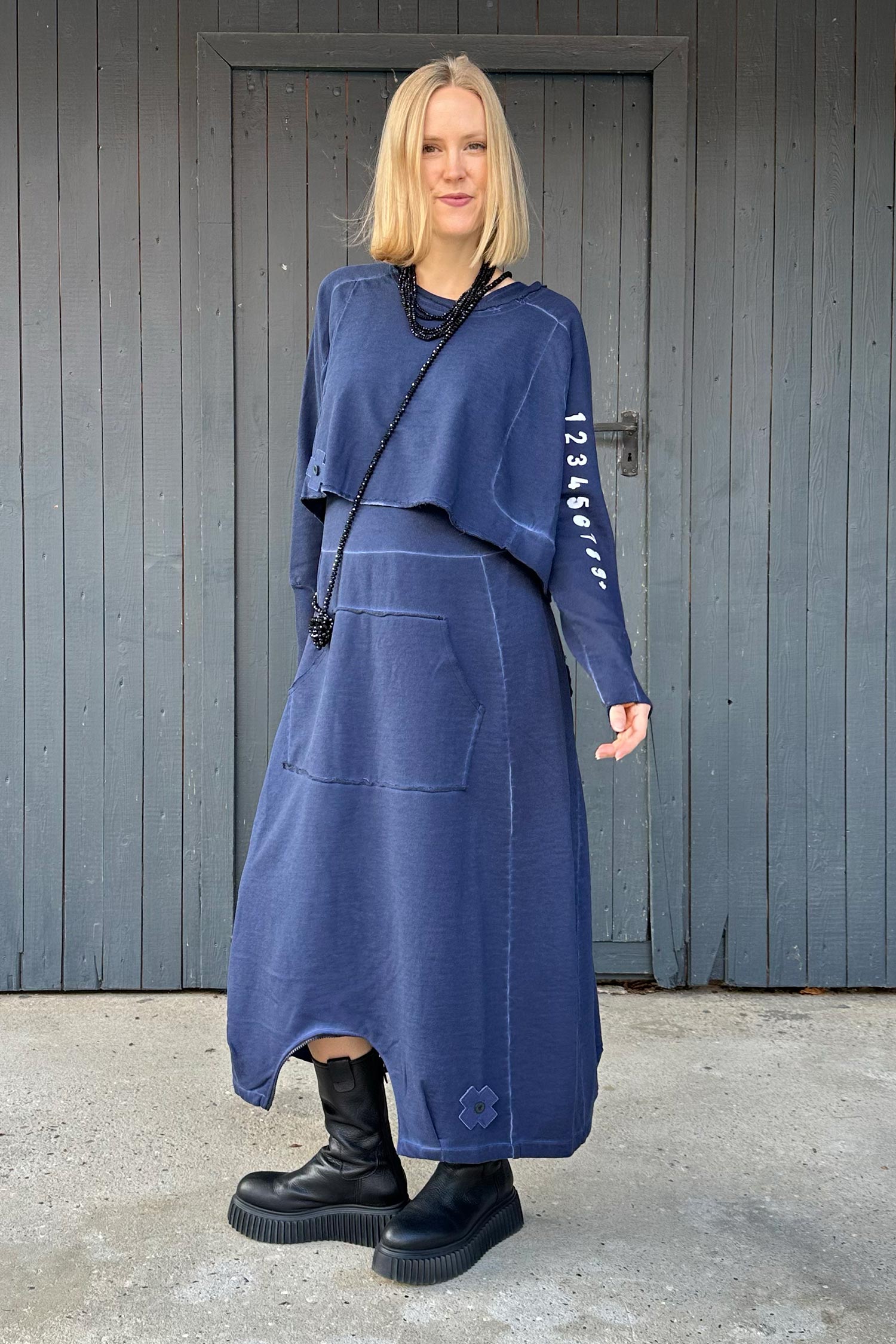 Sweat jumpsuit - Ocean - 10040