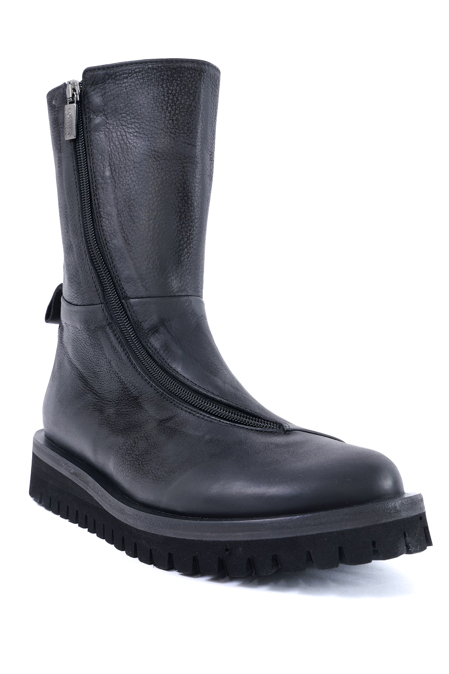 Leather boots - Black - 10781